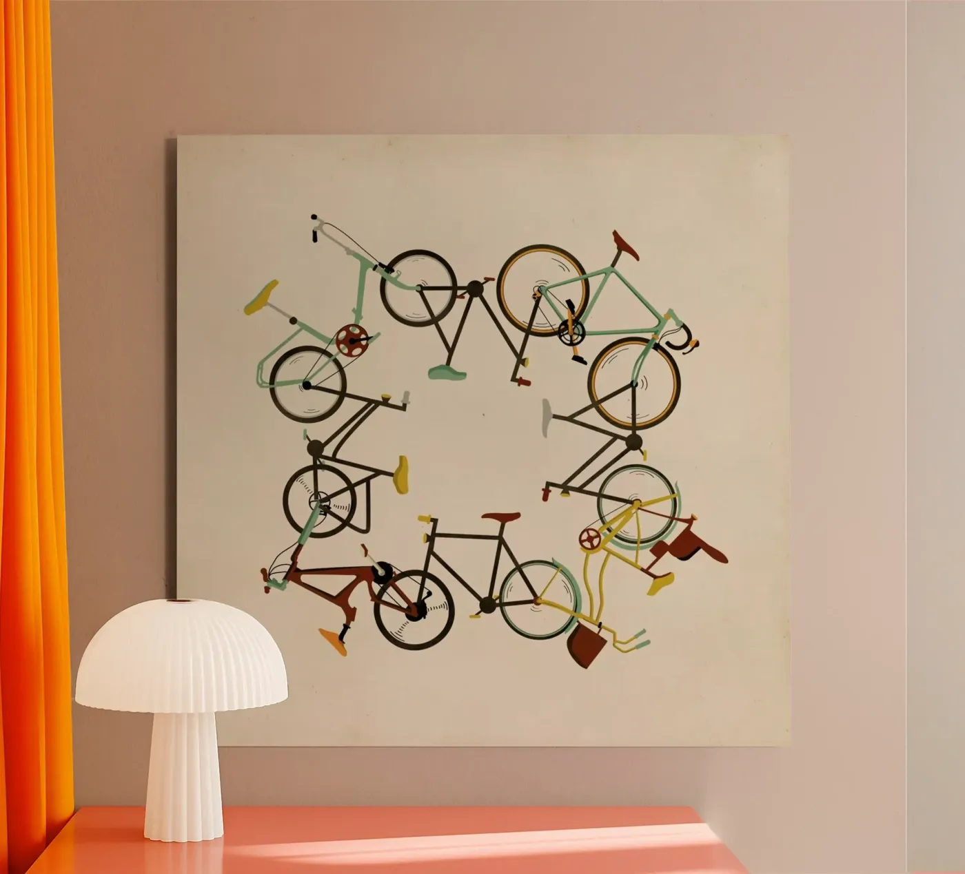 Bikes pannello forex da Giordano Poloni