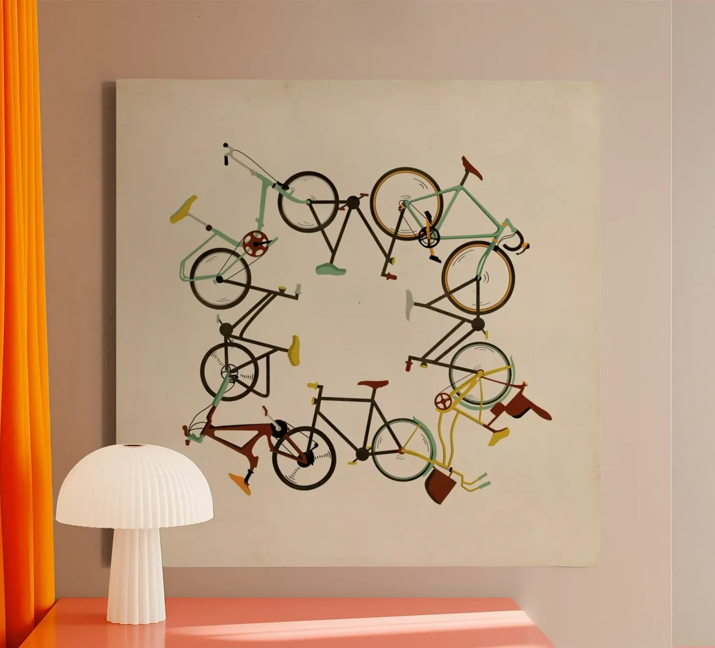Bikes tela da Giordano Poloni