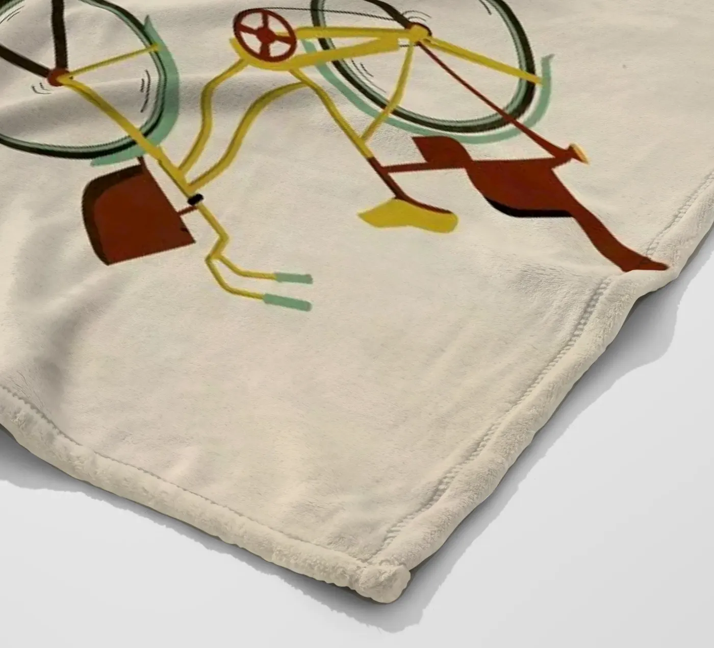 Bikes fleecedeken van Giordano Poloni