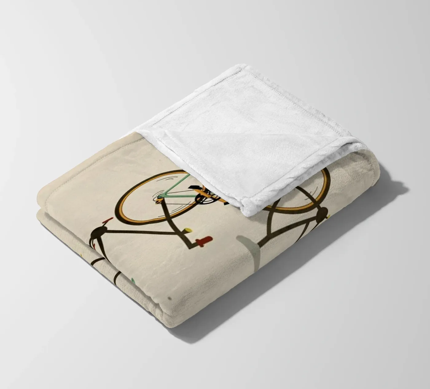 Bikes fleecedeken van Giordano Poloni