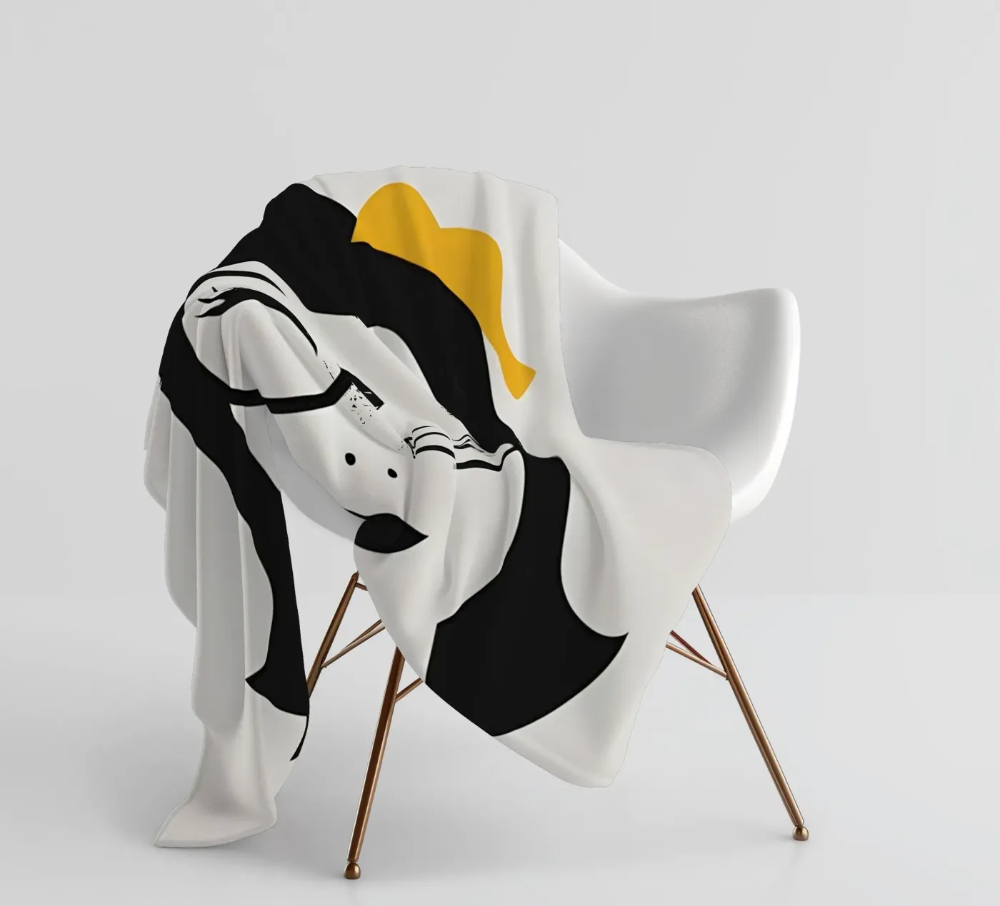 leuke vrouw fleecedeken van LIFESTYLE OBJECTS