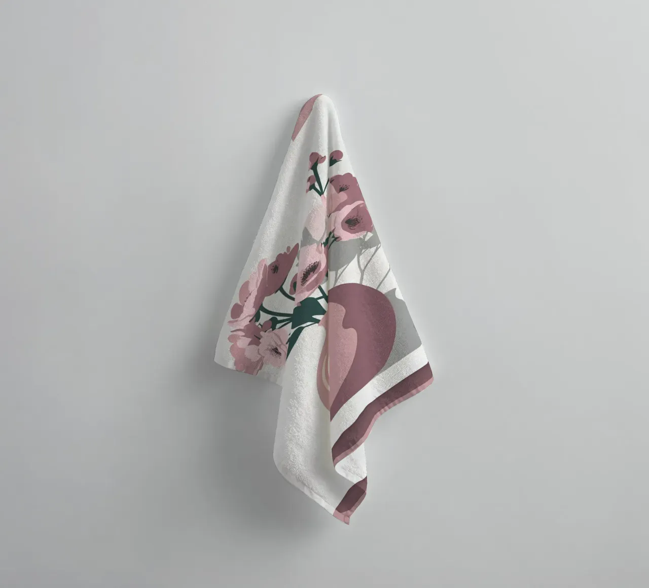 Vaso Silhouette asciugamano da bagno da LIFESTYLE OBJECTS