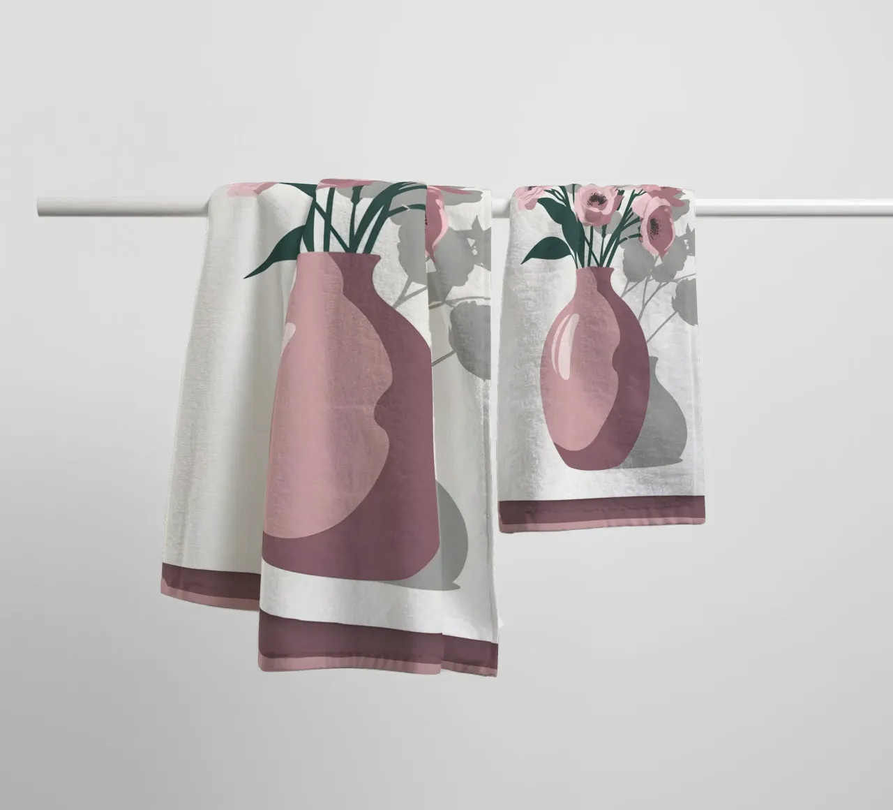 Vaso Silhouette asciugamano da bagno da LIFESTYLE OBJECTS