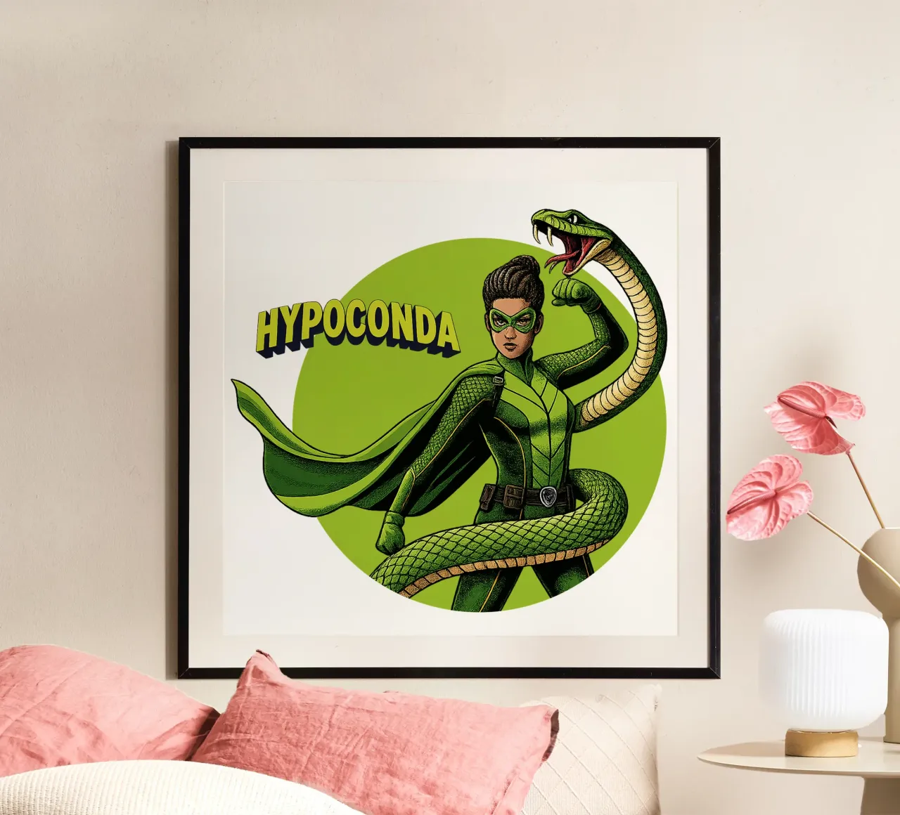 HYPOCONDA poster da Vintage Van Gogh