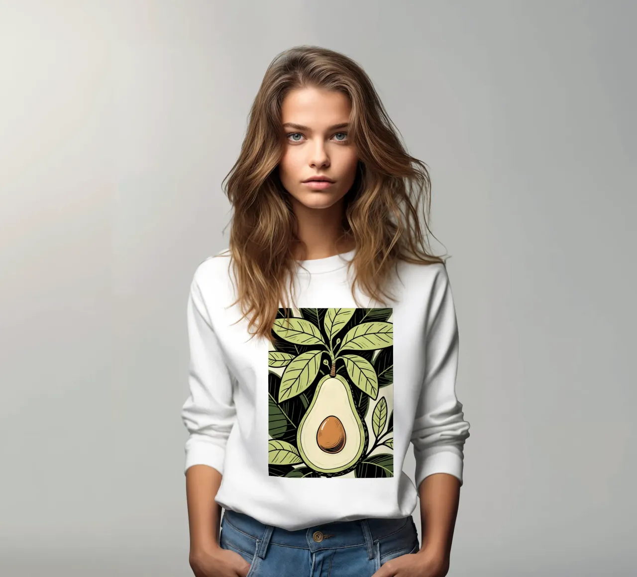 Pianta di avocado felpa da knowledge