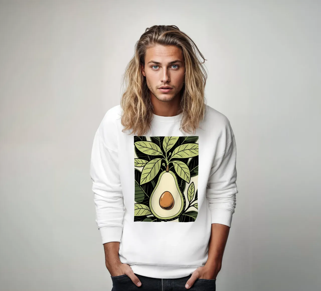Pianta di avocado felpa da knowledge
