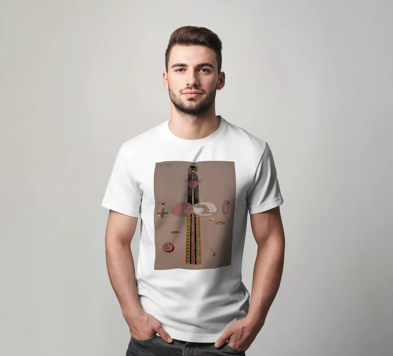 Hilma af Klint - The Tree Of Knowledge No . 7B t-shirt by William Store