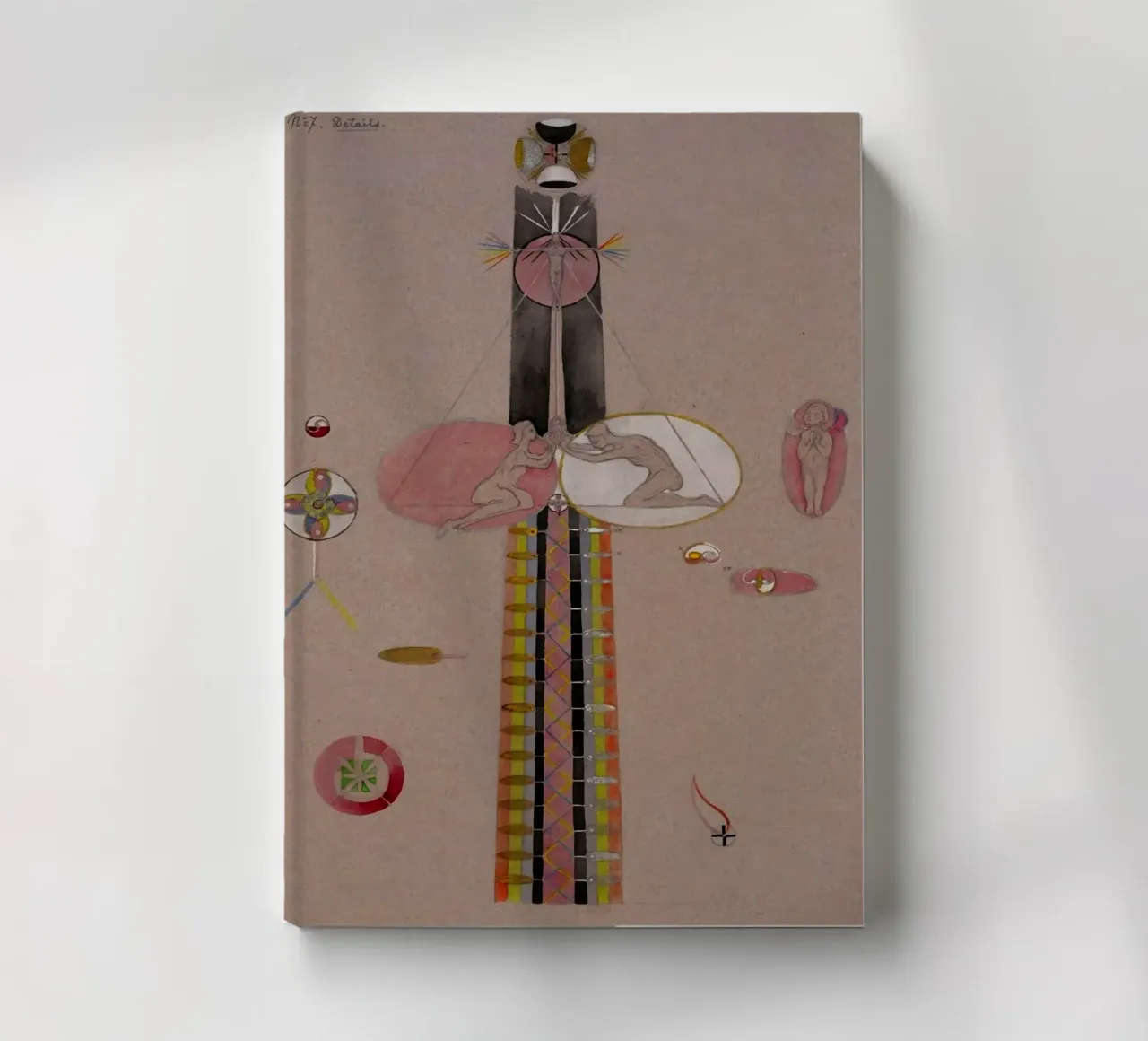 Hilma af Klint - Der Baum der Erkenntnis Nr. 7B Notizbuch von William Store