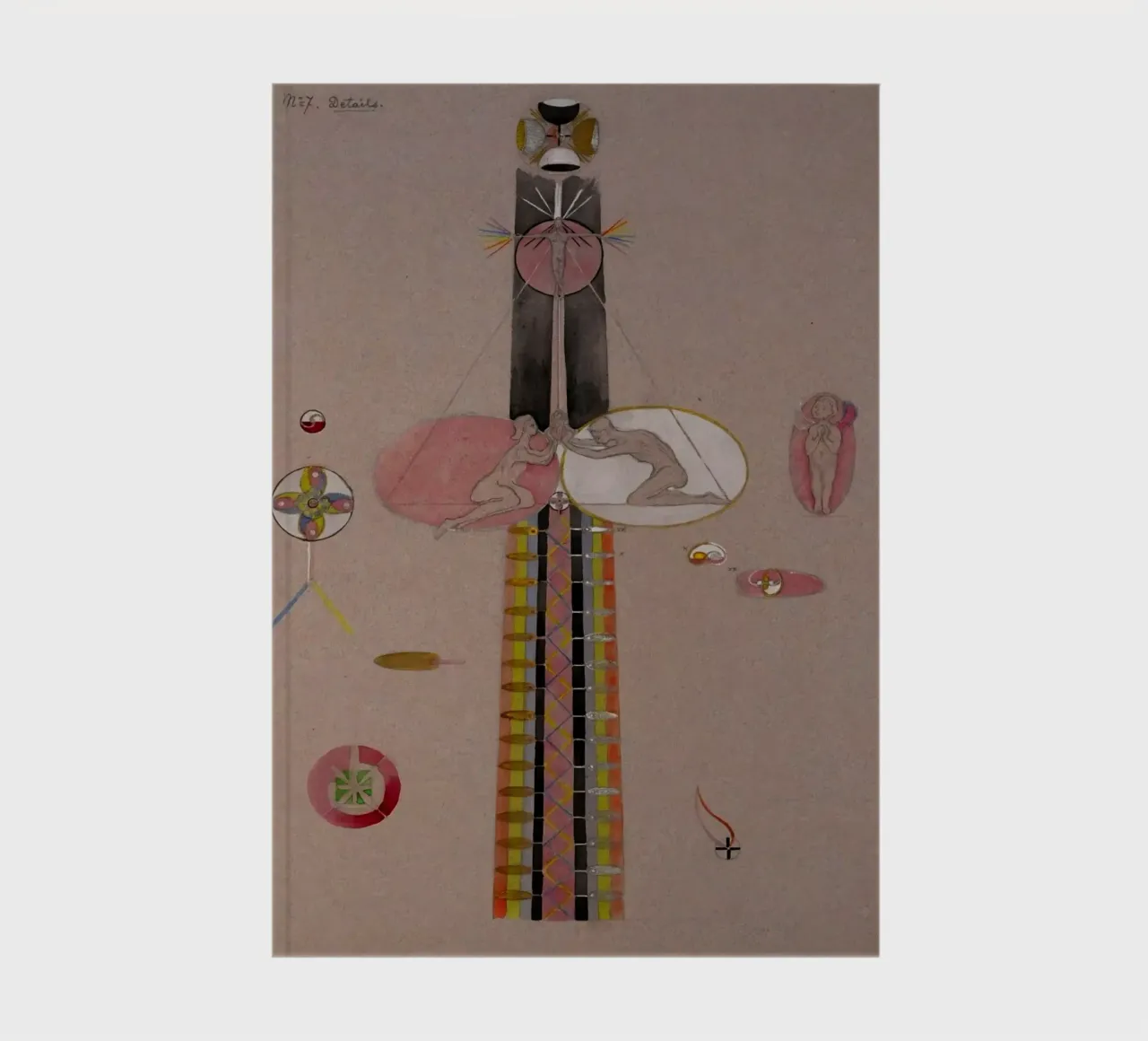 Hilma af Klint - The Tree Of Knowledge No . 7B notebook by William Store