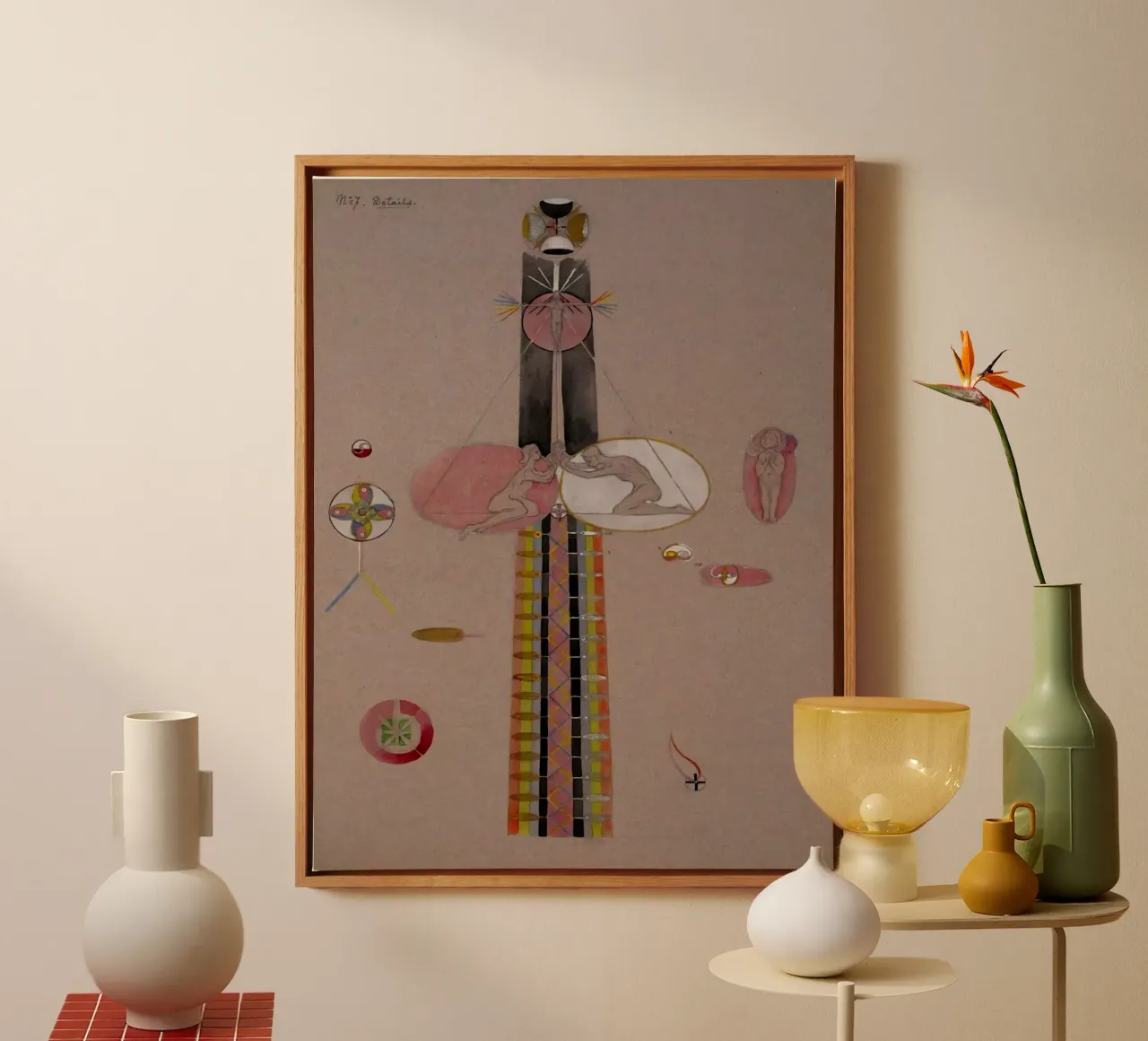 Hilma af Klint - The Tree Of Knowledge No . 7B canvas by William Store