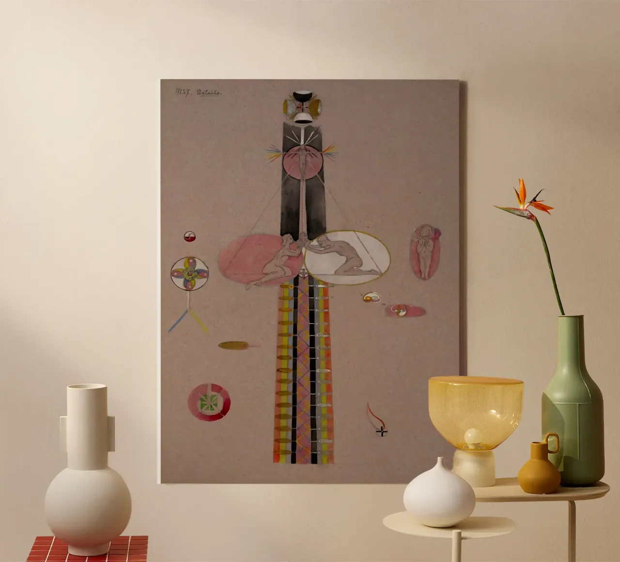 Hilma af Klint - The Tree Of Knowledge No . 7B canvas by William Store