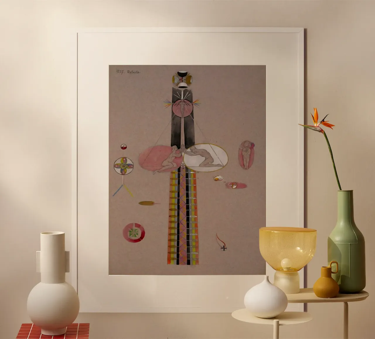 Hilma af Klint - The Tree Of Knowledge No . 7B hahnemühle by William Store