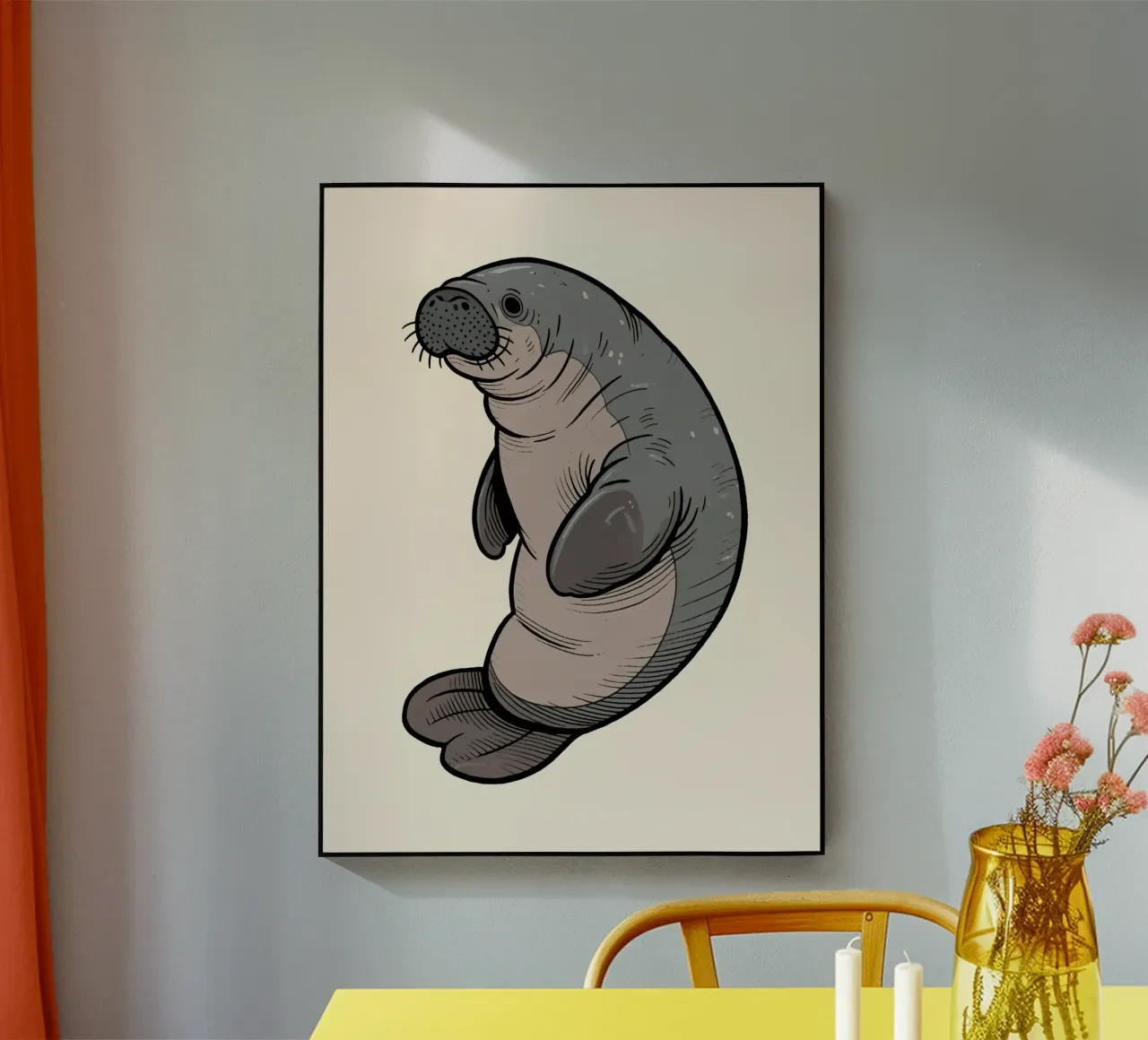 Lamantino plexiglass da knowledge