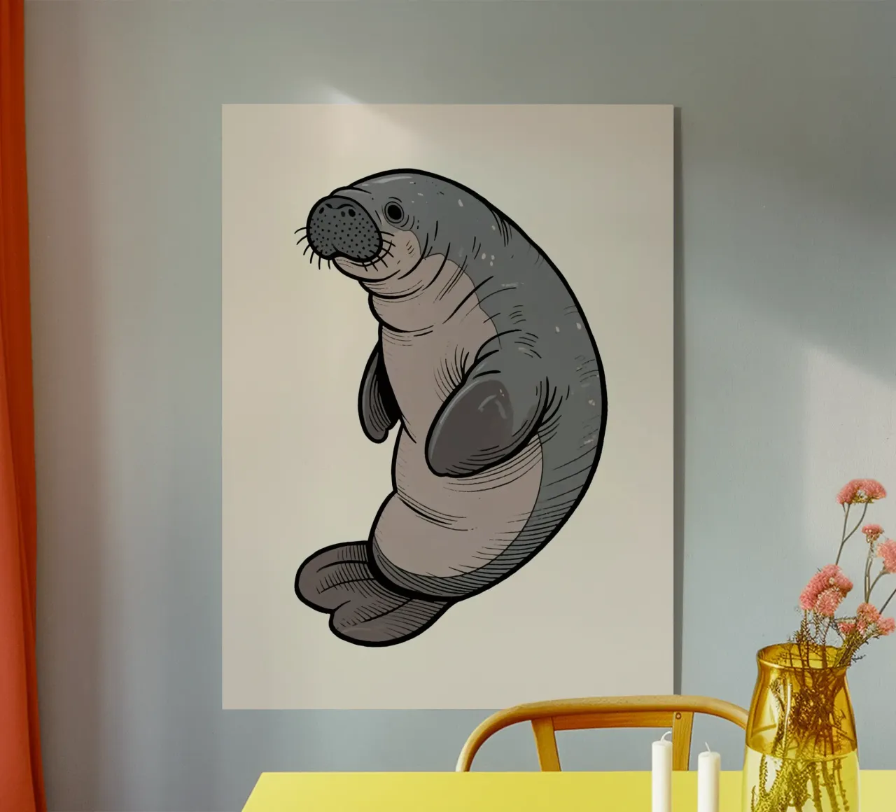 Lamantino plexiglass da knowledge