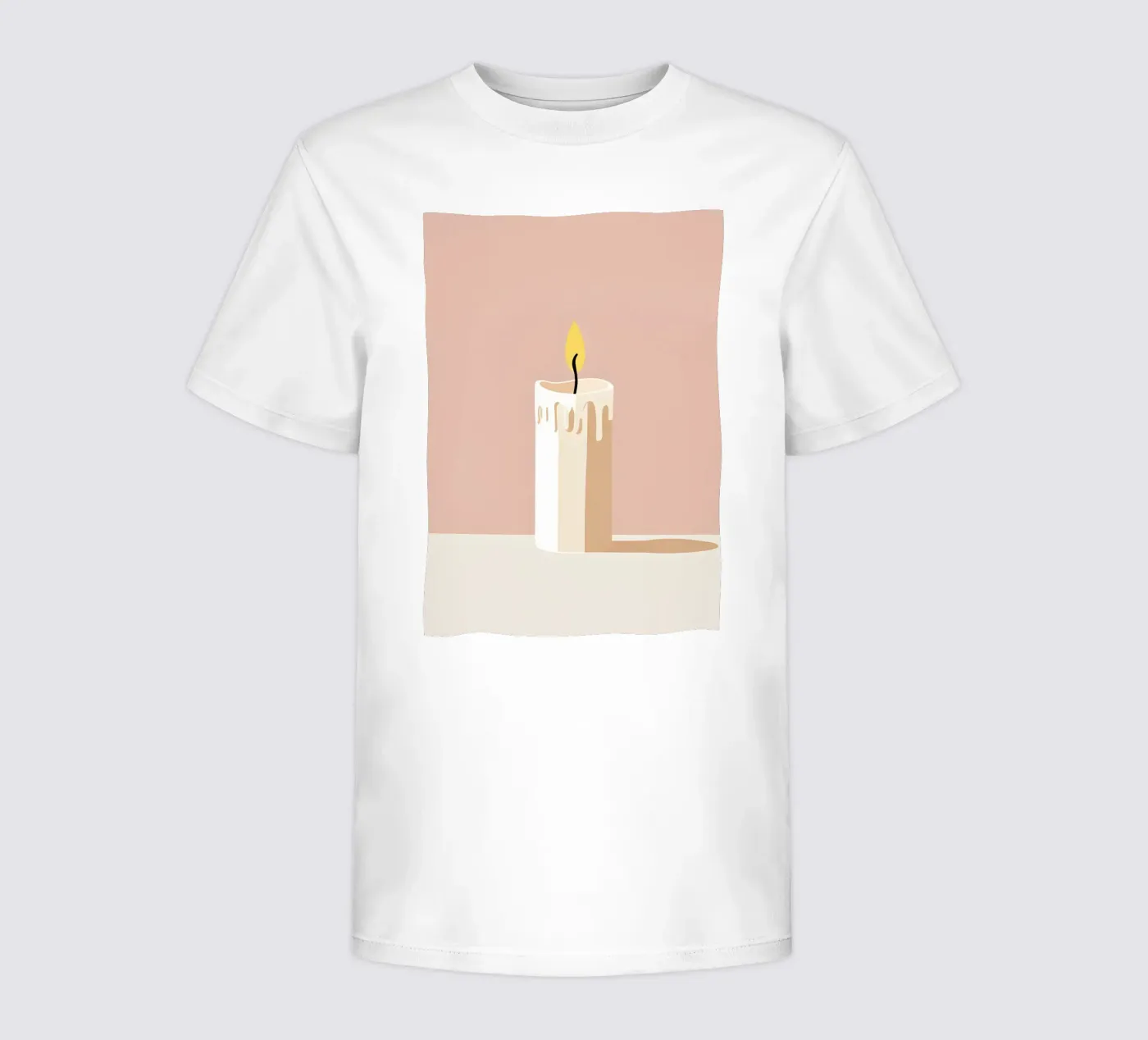 Kaars vector kinder t-shirt van LIFESTYLE OBJECTS