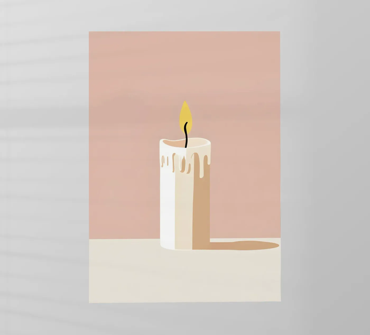 Kaars vector backlit folie van LIFESTYLE OBJECTS