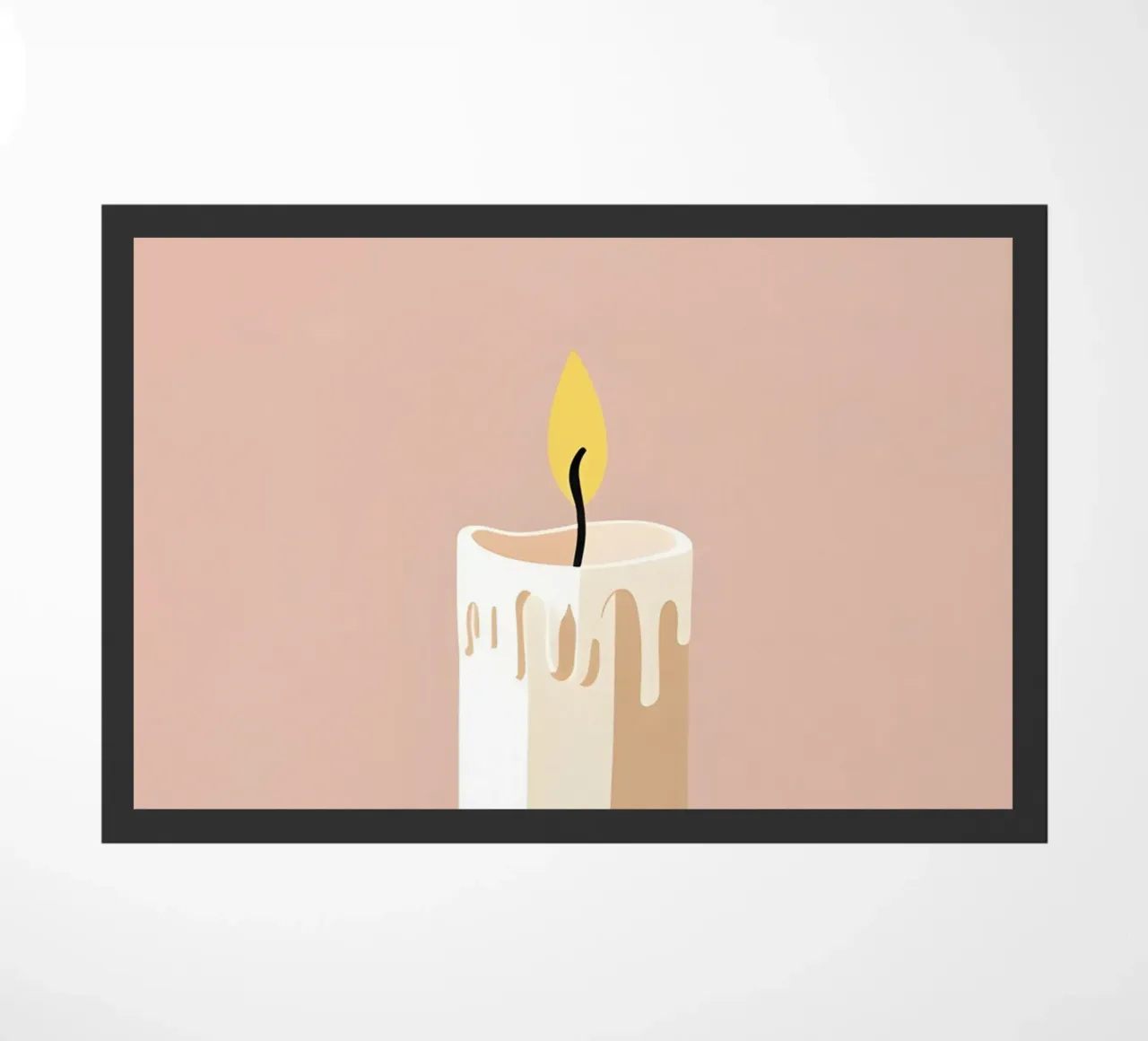 Kaars vector deurmat van LIFESTYLE OBJECTS