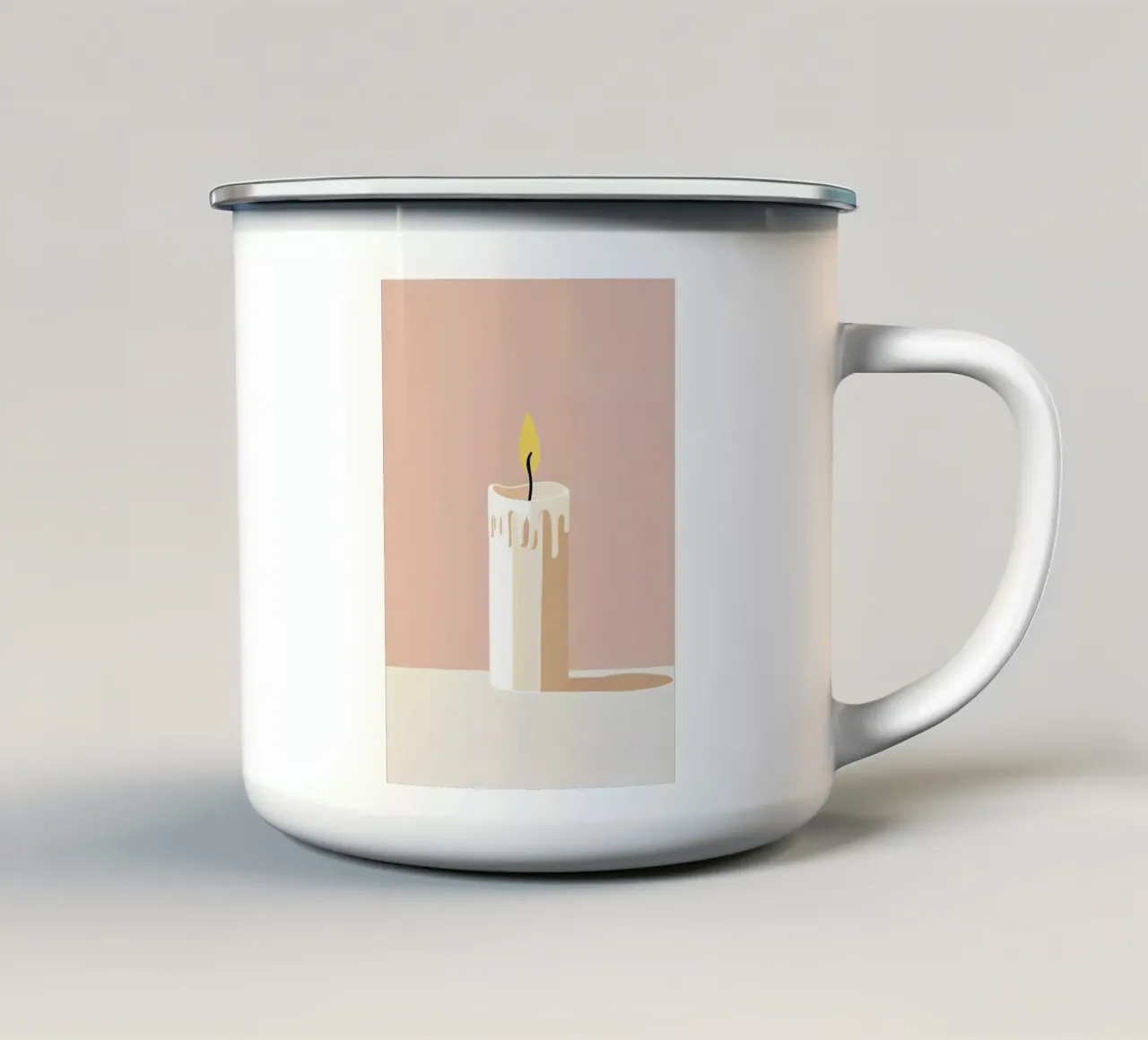 Vettore di candele tazza in smalto da LIFESTYLE OBJECTS