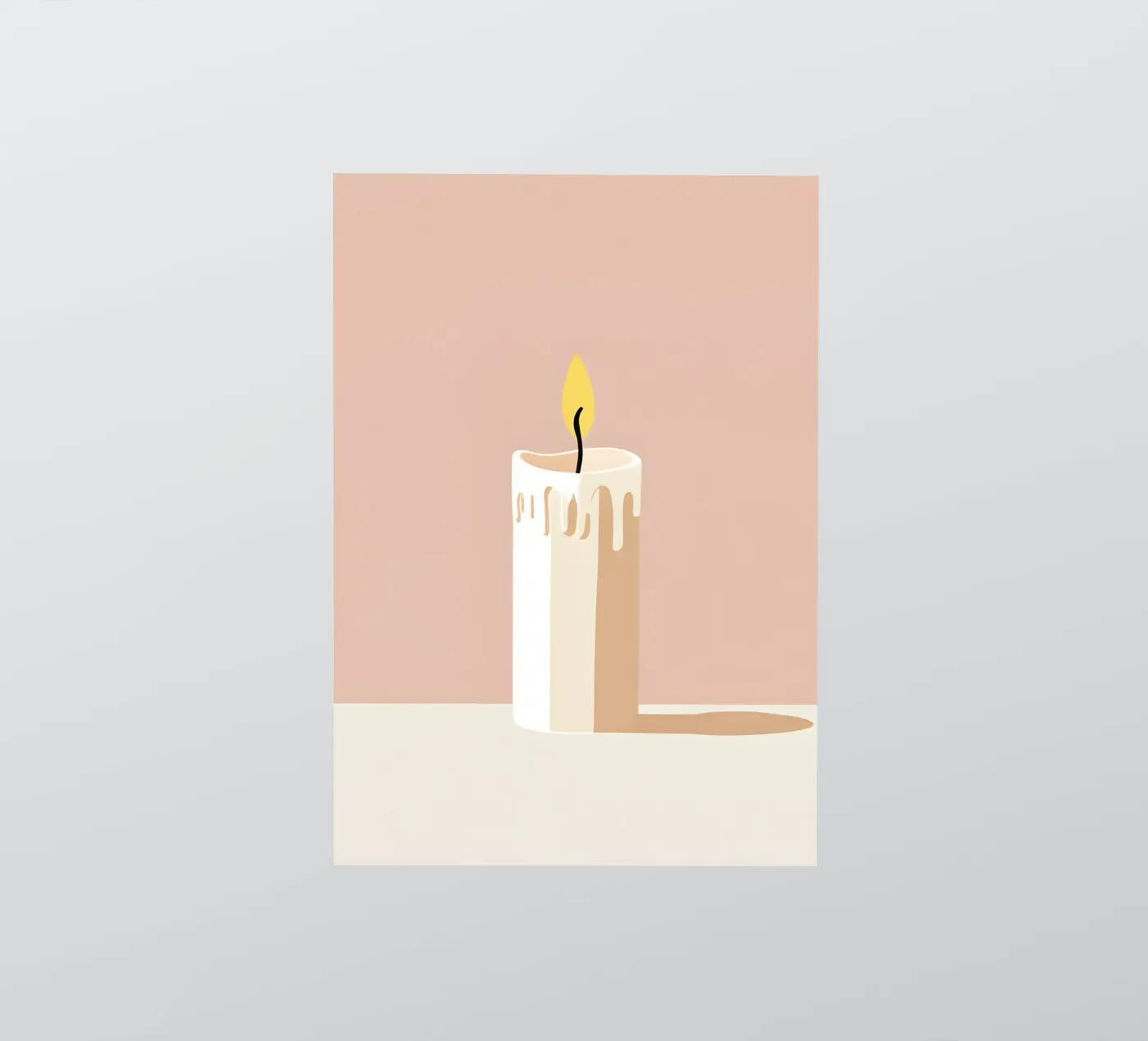 Kaars vector sticker van LIFESTYLE OBJECTS