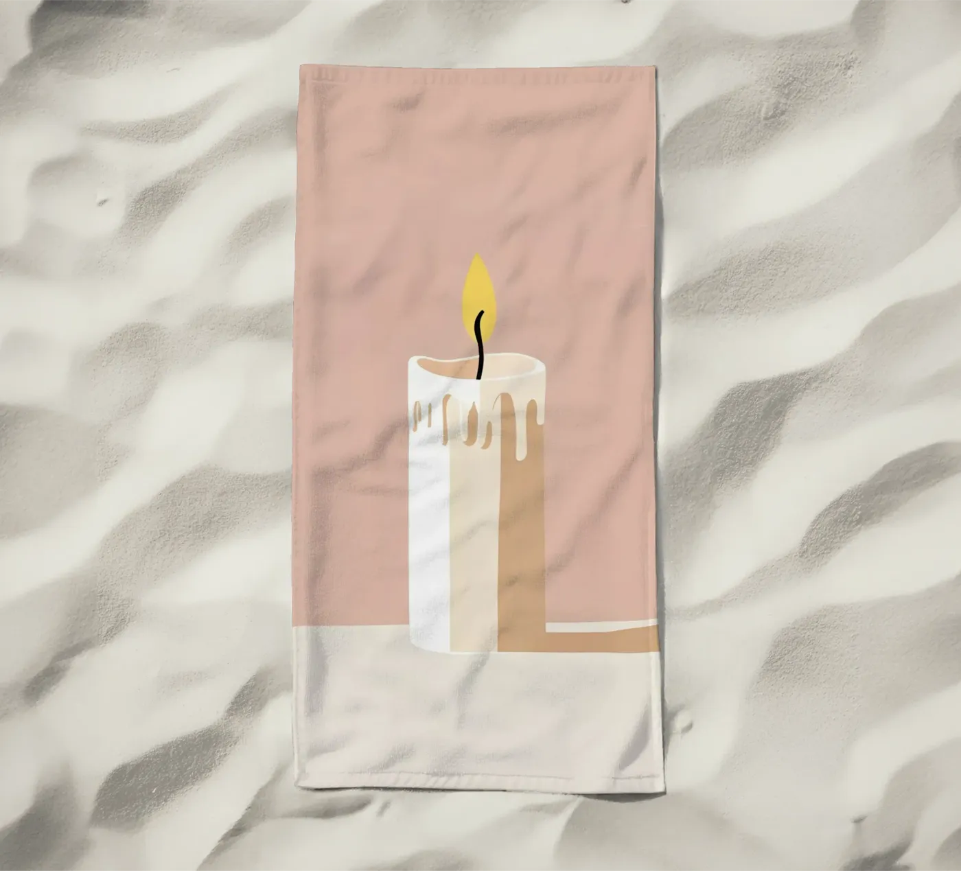 Kaars vector strandhanddoek van LIFESTYLE OBJECTS