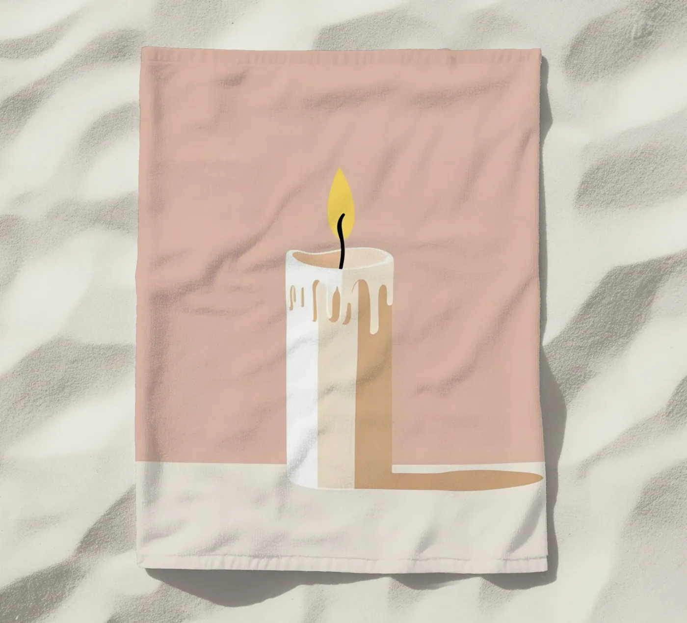 Kaars vector strandhanddoek van LIFESTYLE OBJECTS