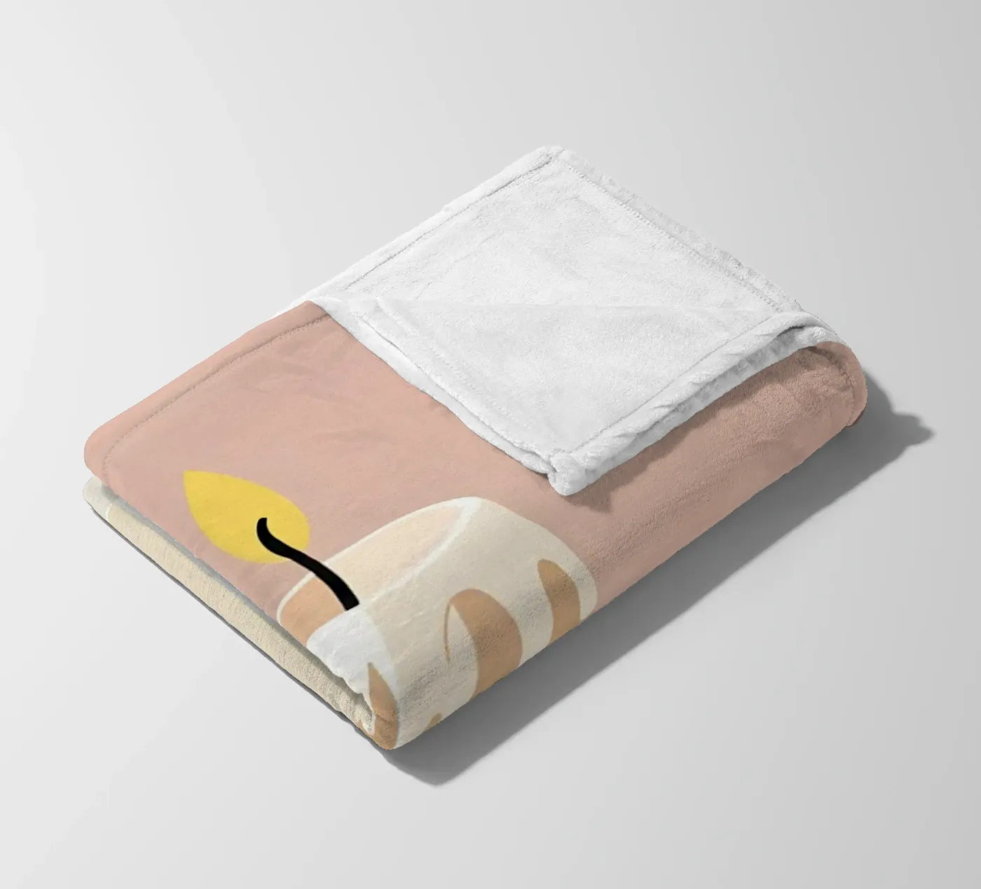 Candle vector Fleecedecke von LIFESTYLE OBJECTS