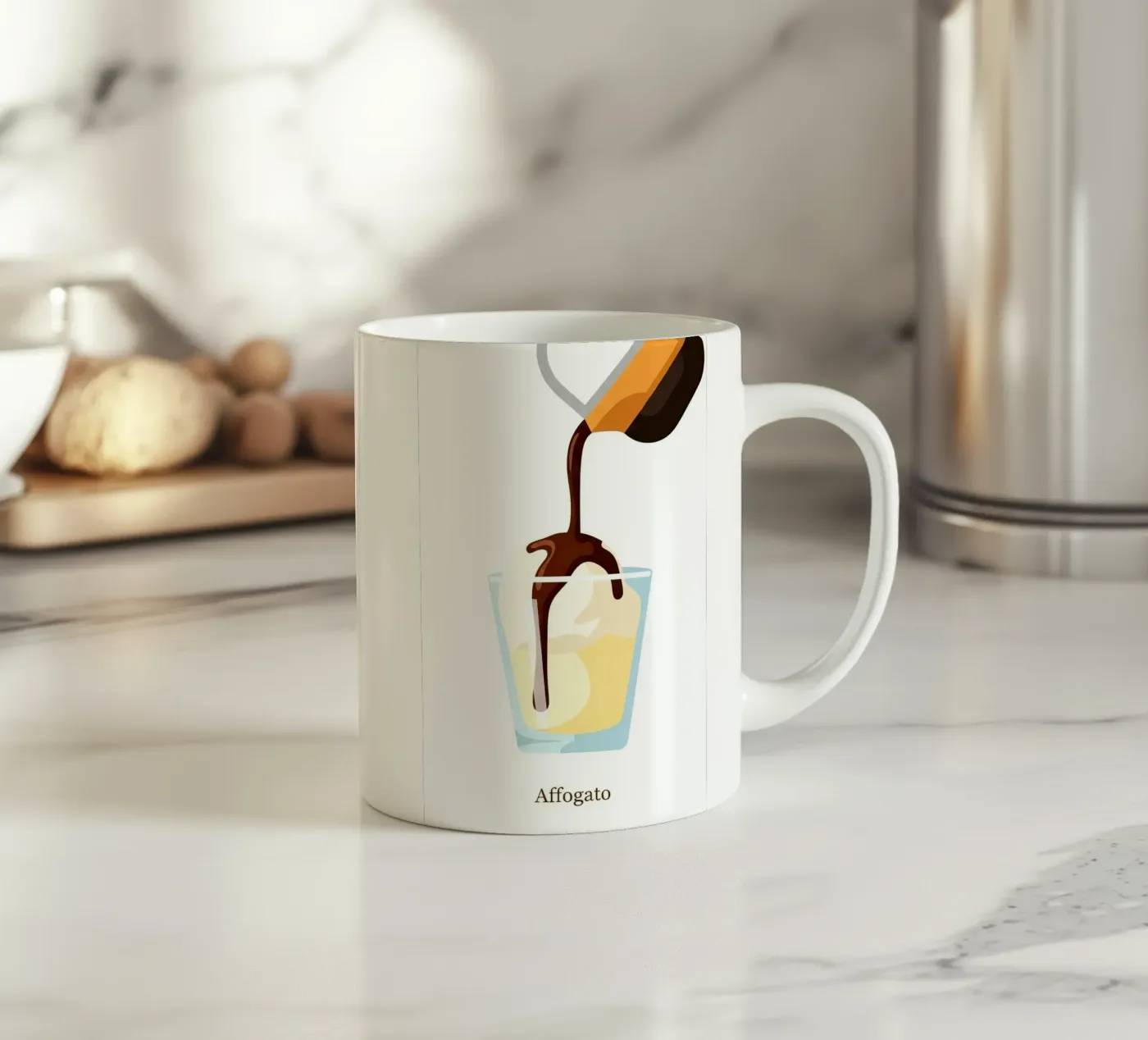 drowned ceramic mug by LIFESTYLE OBJECTS