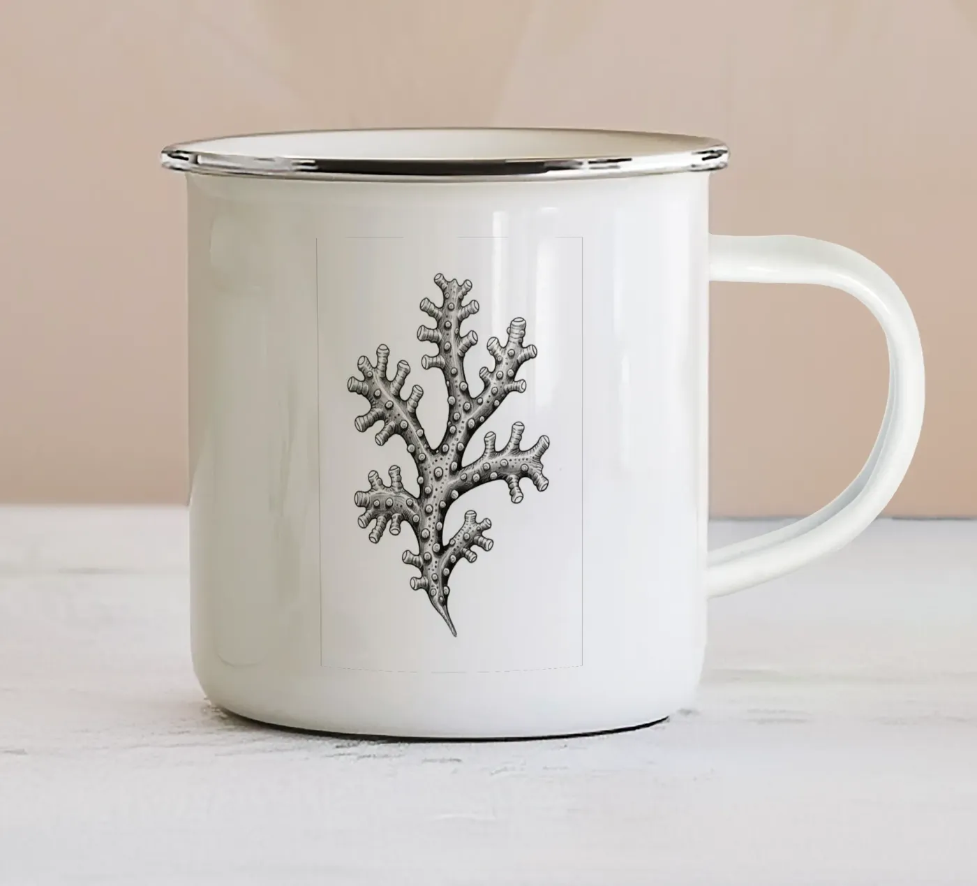 Barnacles enamel mug by knowledge