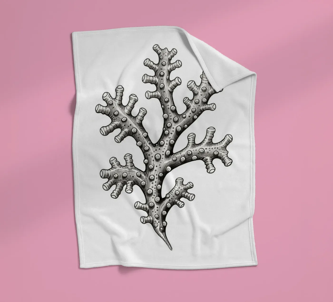 Barnacles fleece blanket by knowledge