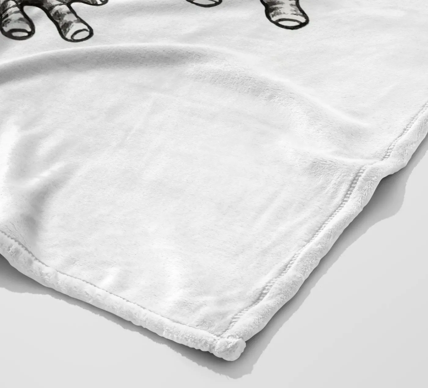 Barnacles fleece blanket by knowledge