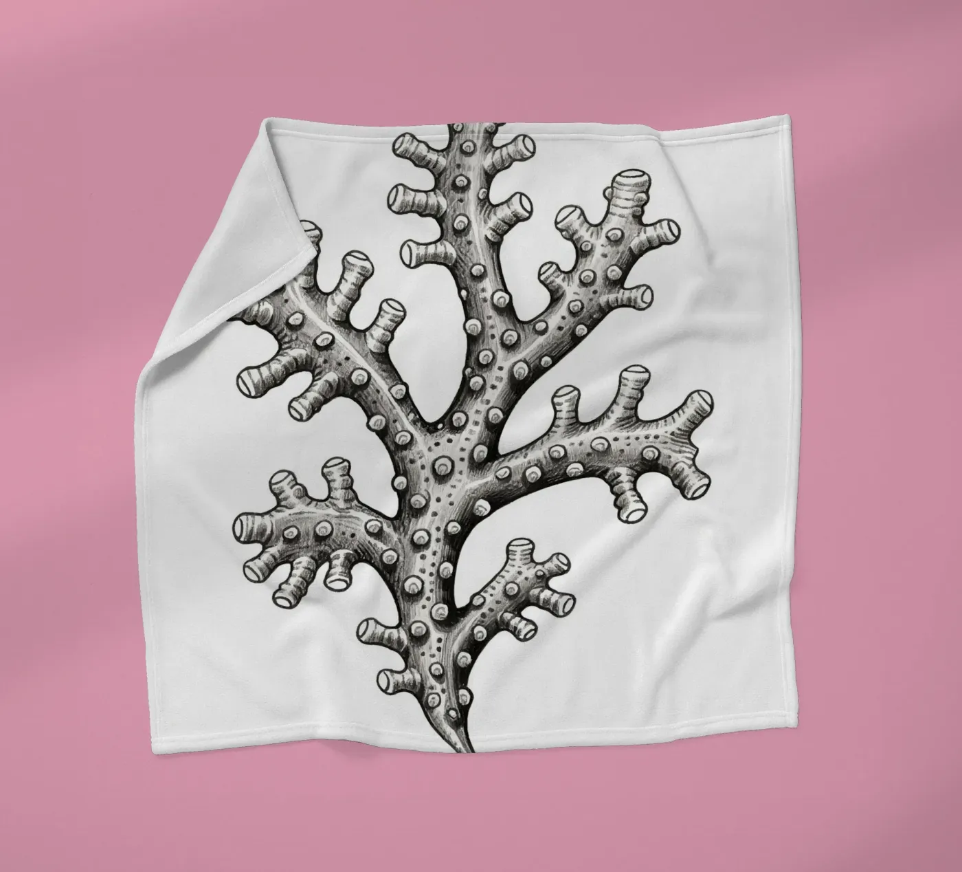 Barnacles fleece blanket by knowledge