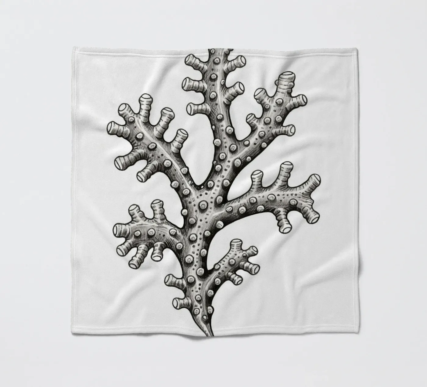 Barnacles fleece blanket by knowledge