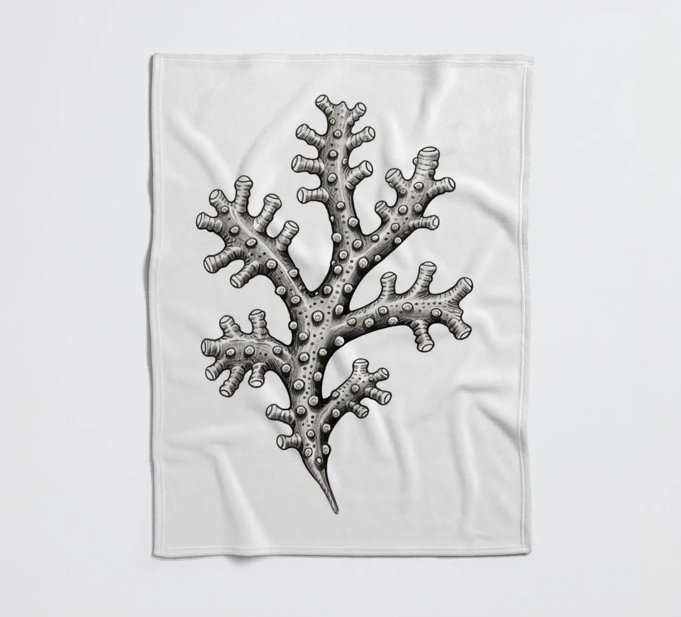 Barnacles fleece blanket by knowledge