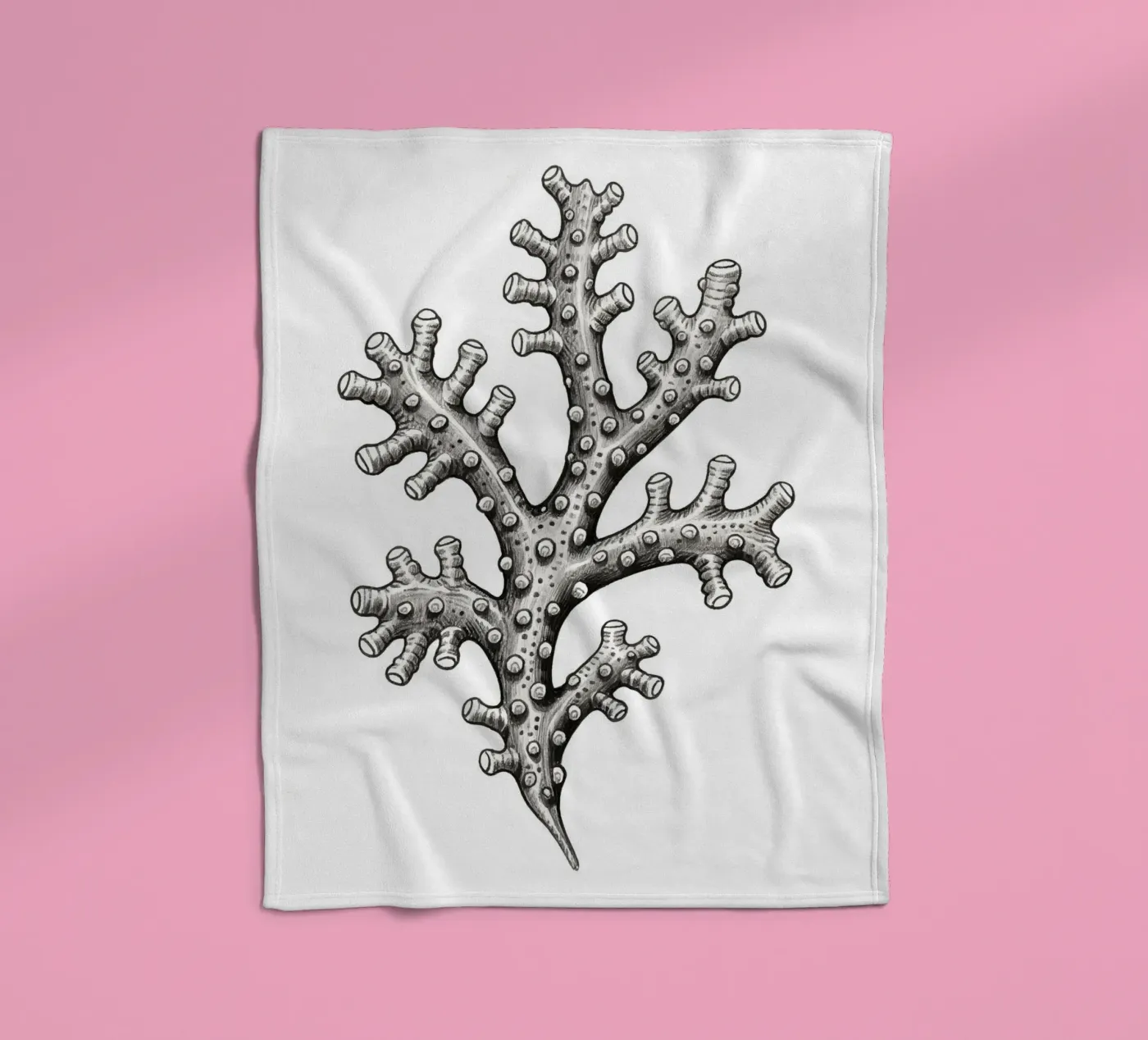 Barnacles fleece blanket by knowledge