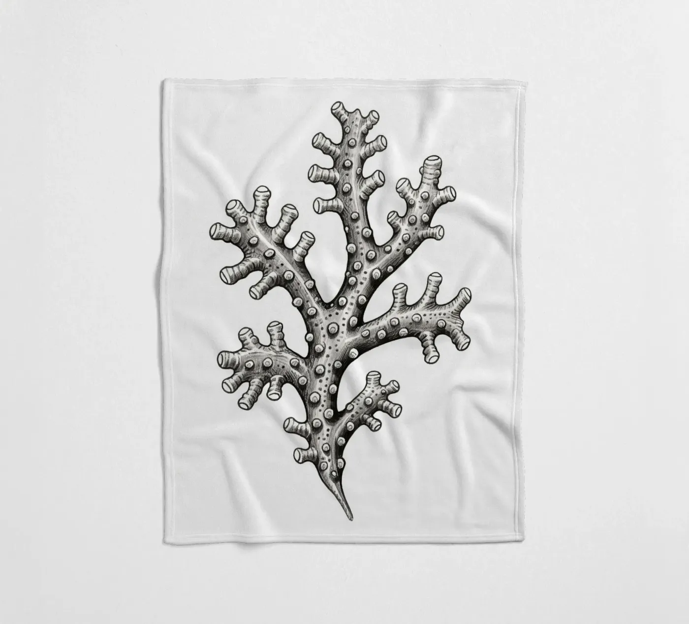 Barnacles fleece blanket by knowledge