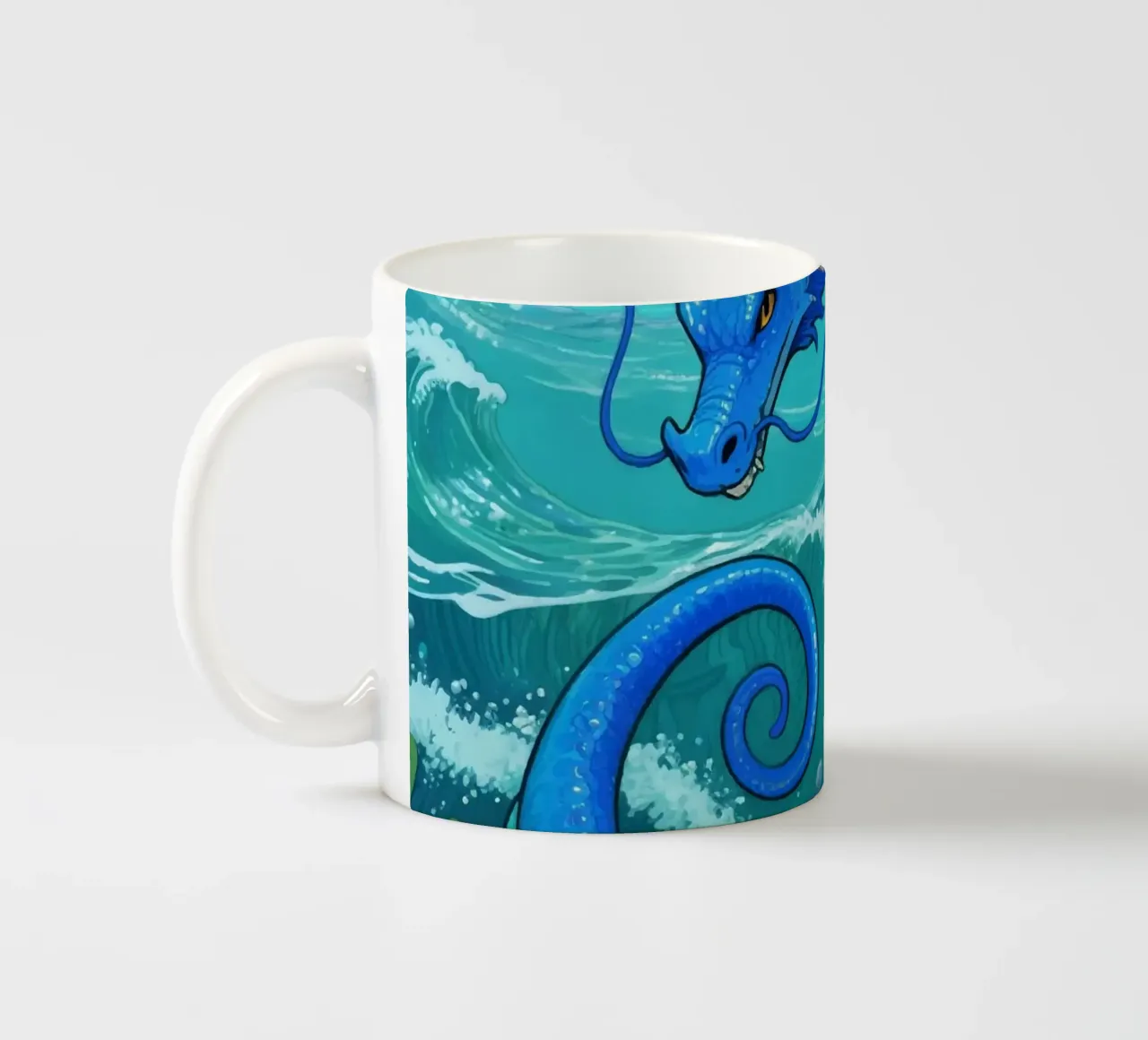 Drago subacqueo tazza in ceramica da knowledge