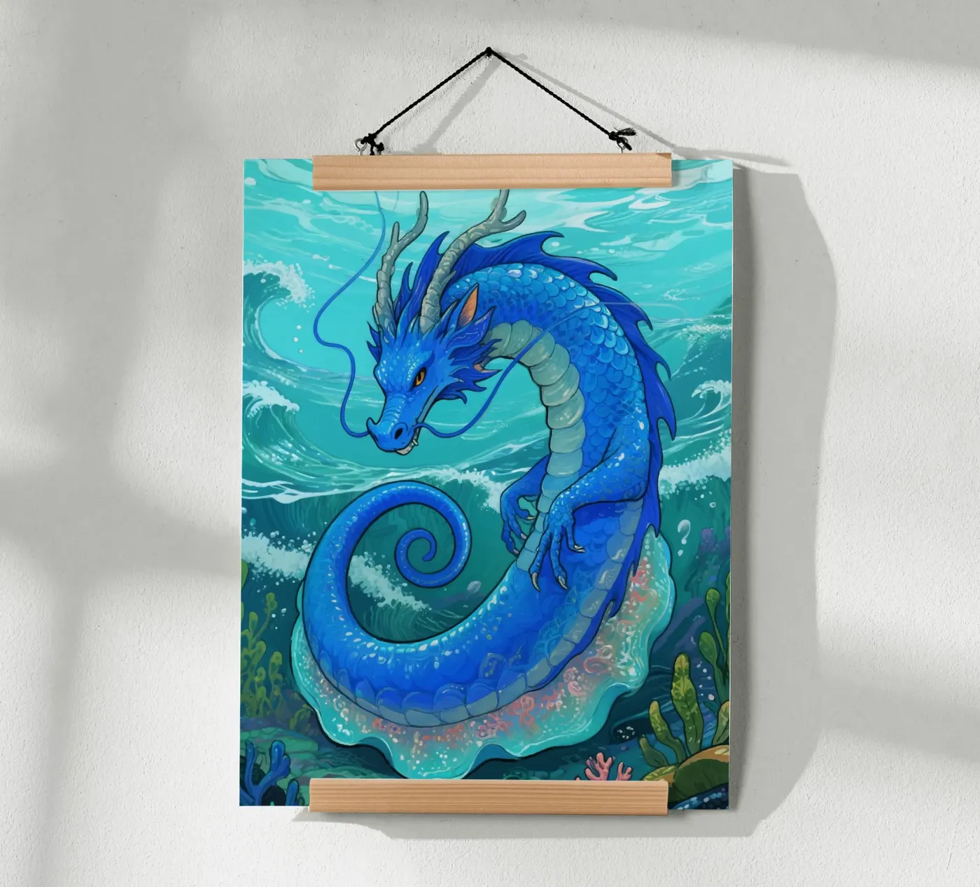 Drago subacqueo poster da knowledge