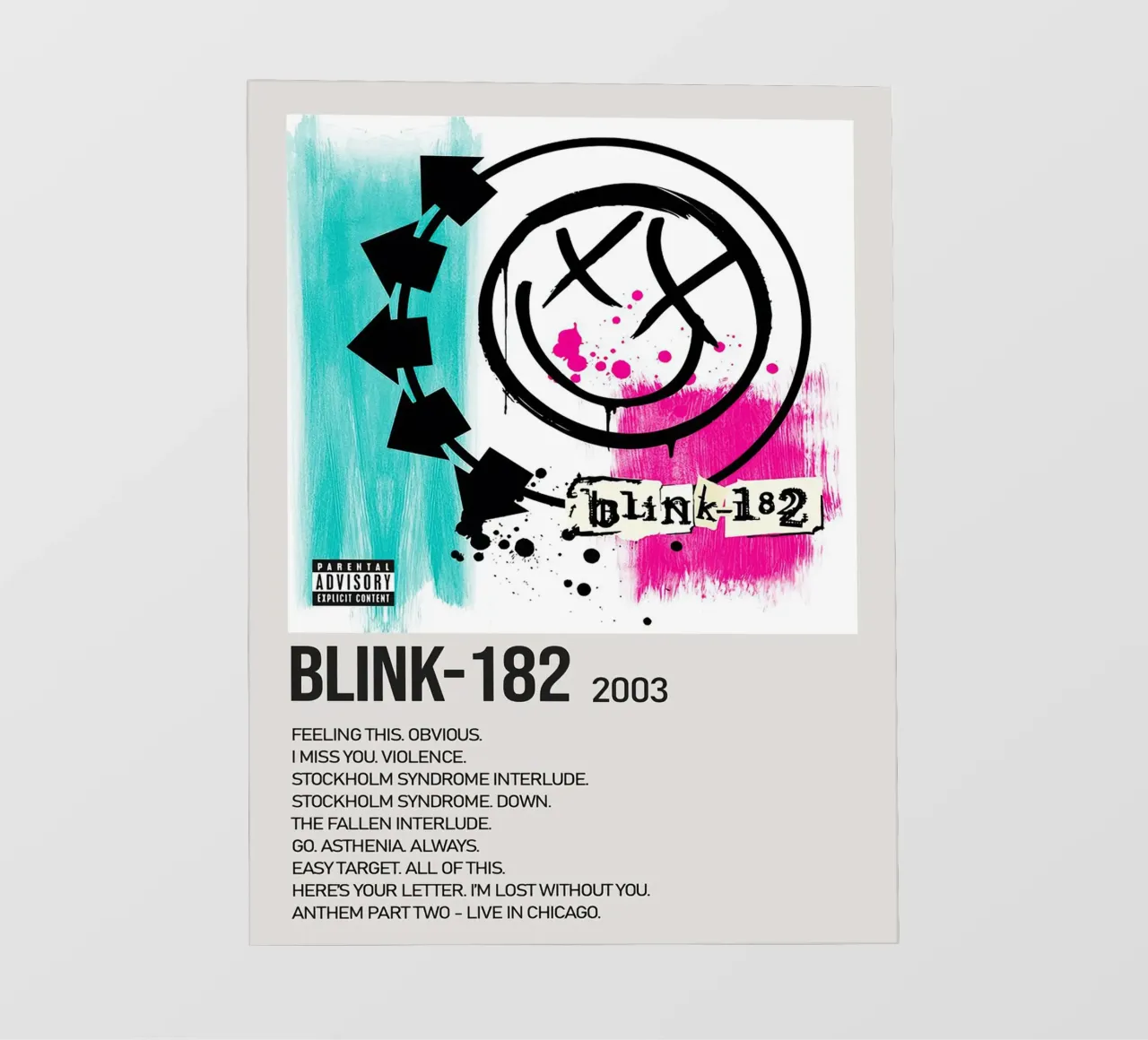 Blink 182 telo in pvc da Roronoa7