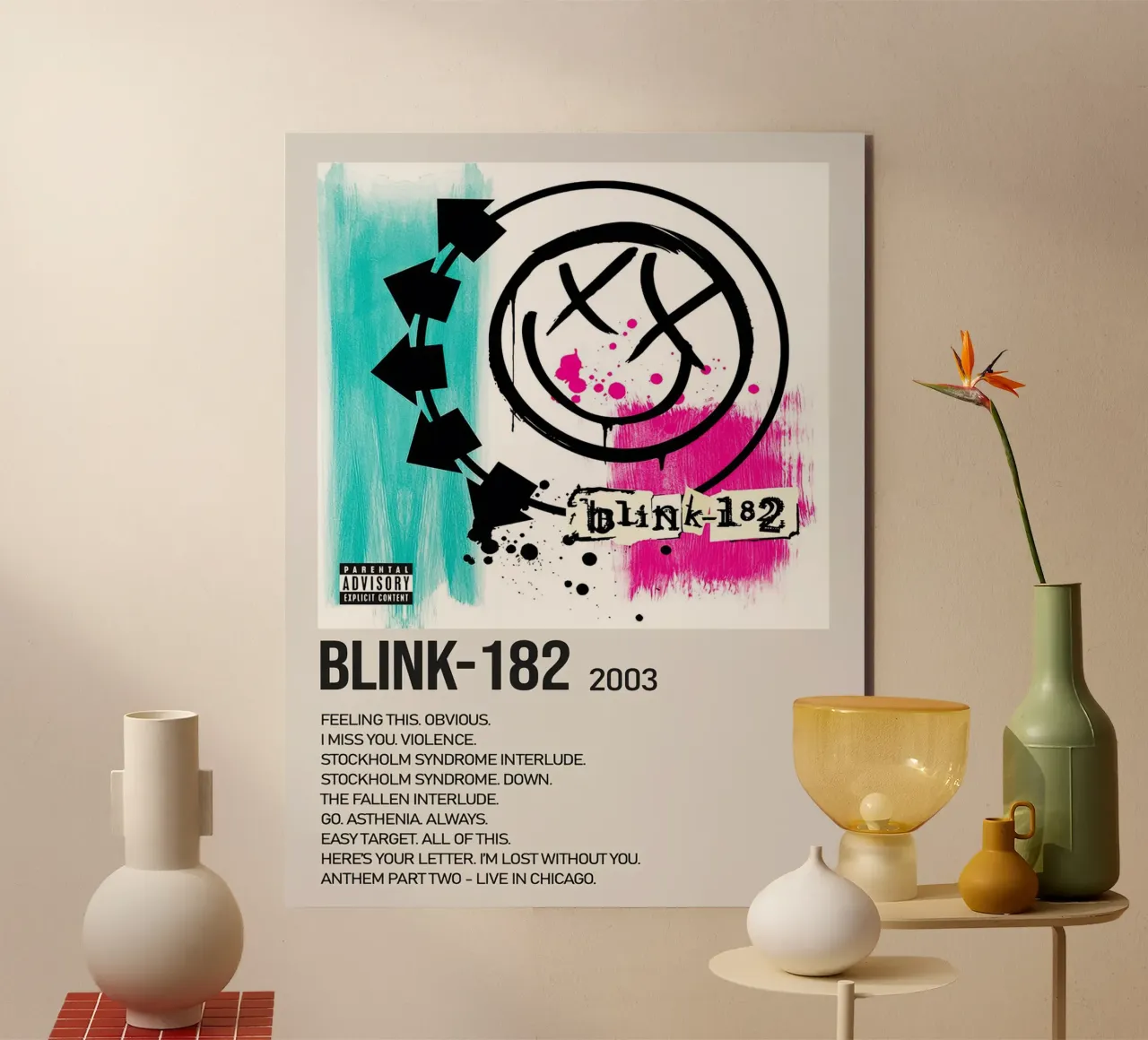 Blink 182 alluminio dibond da Roronoa7