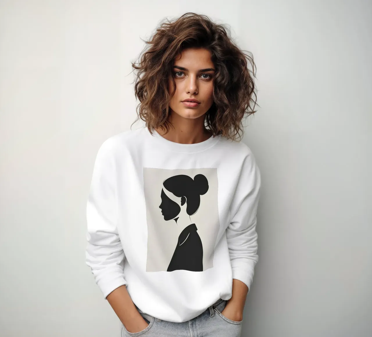 Profilo femminile felpa da LIFESTYLE OBJECTS