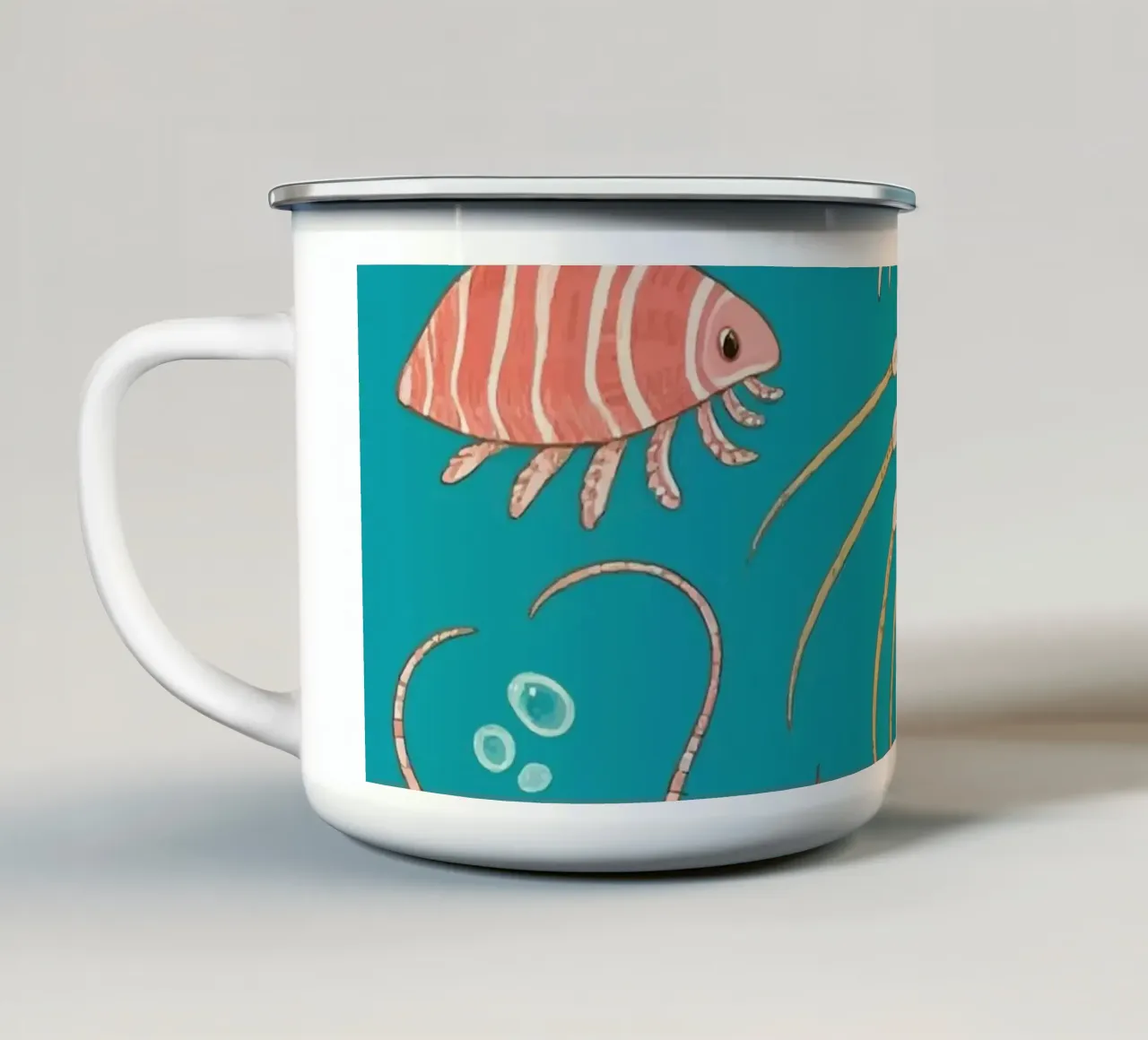 Invertebrati tazza in smalto da knowledge