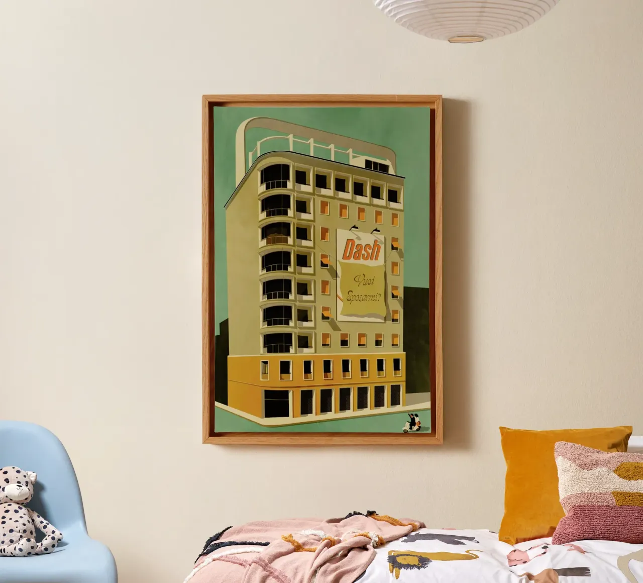 Will You Marry Me? canvas with Floater frame by Giordano Poloni