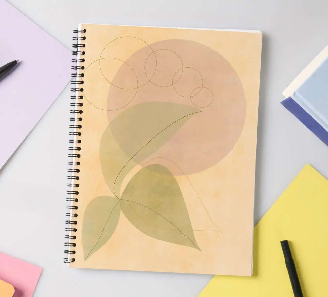 Foliage spiral notebook by LaylaOzHome