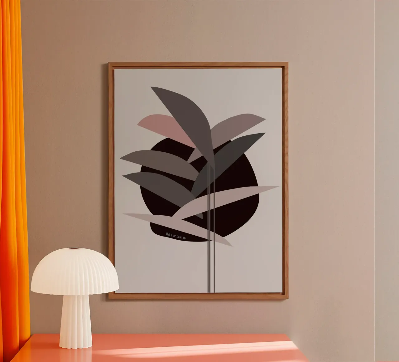 Cocoa and Rose alluminio dibond da MirimoArt