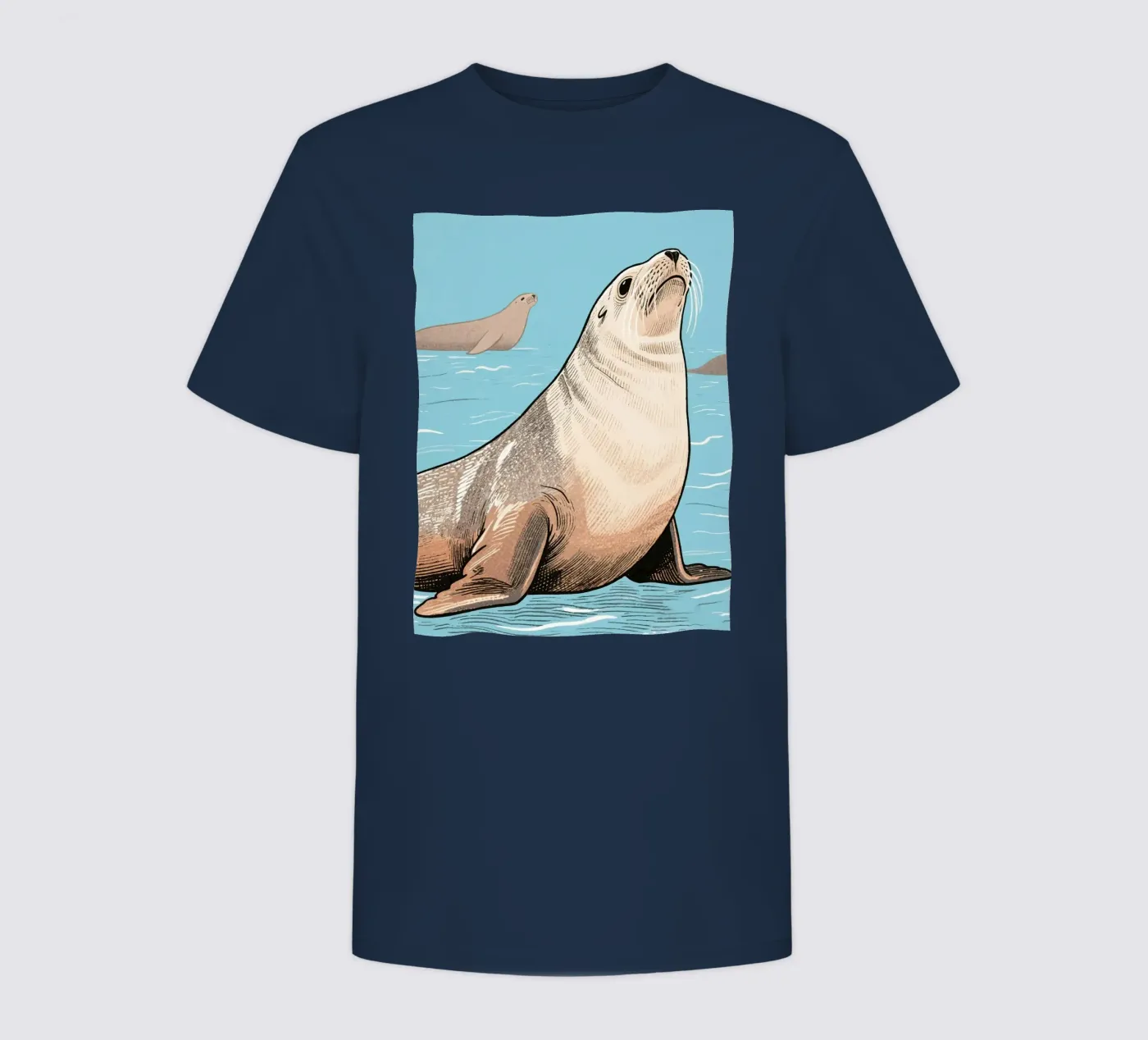 Sigillo t-shirt bambini da knowledge