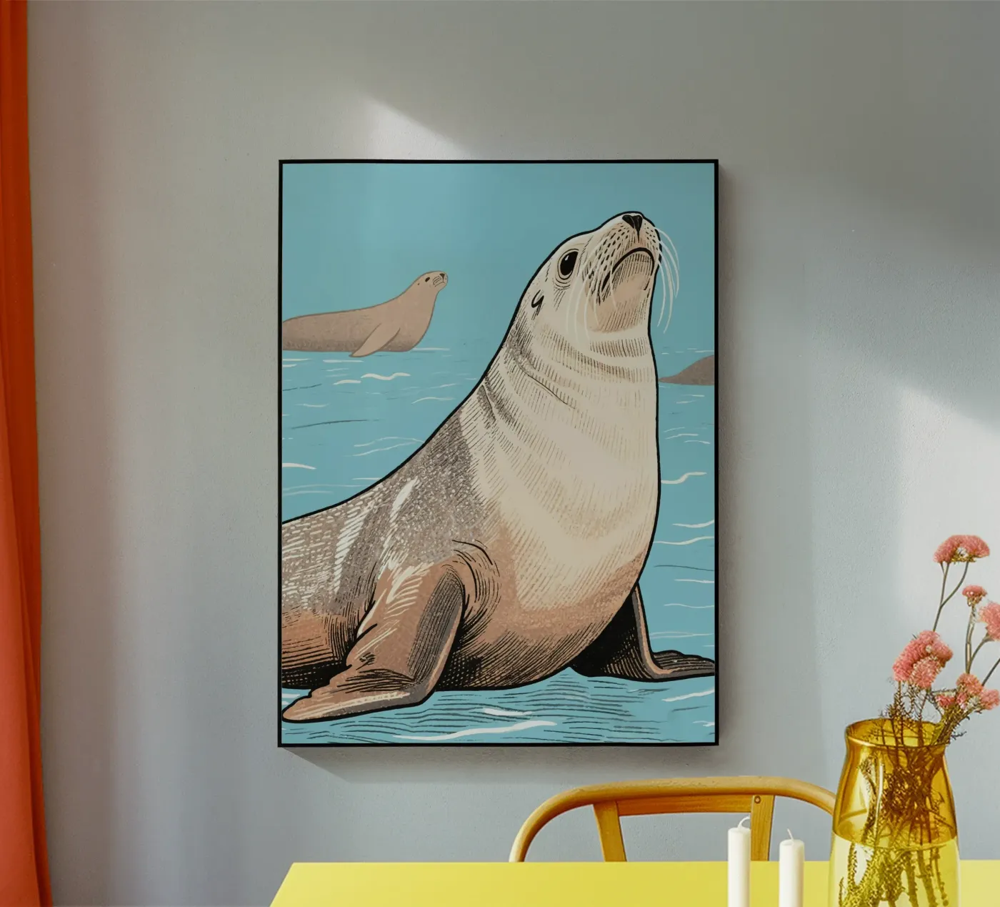 Sealion Acryl-Glas von knowledge