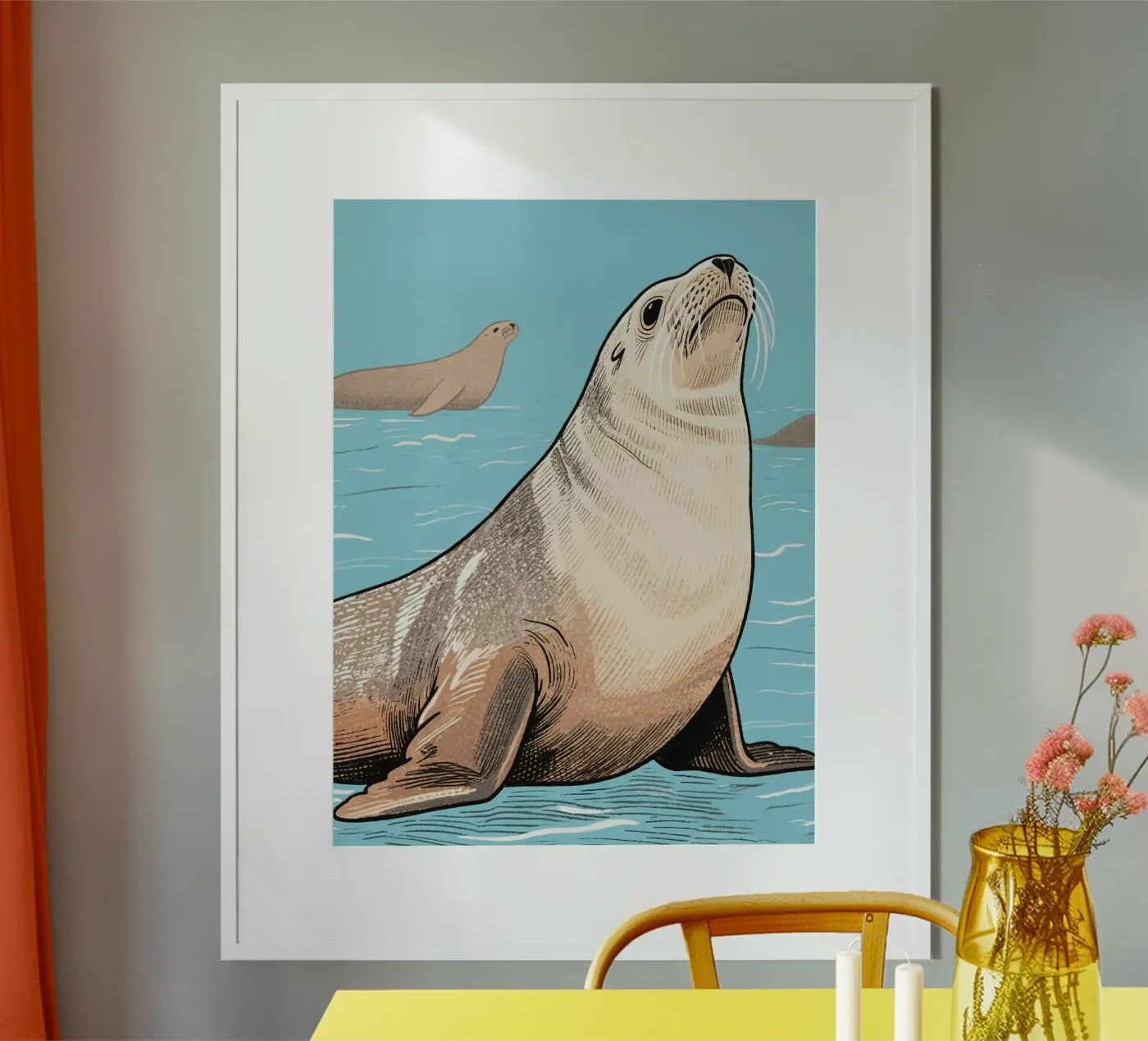 Sealion poster by knowledge