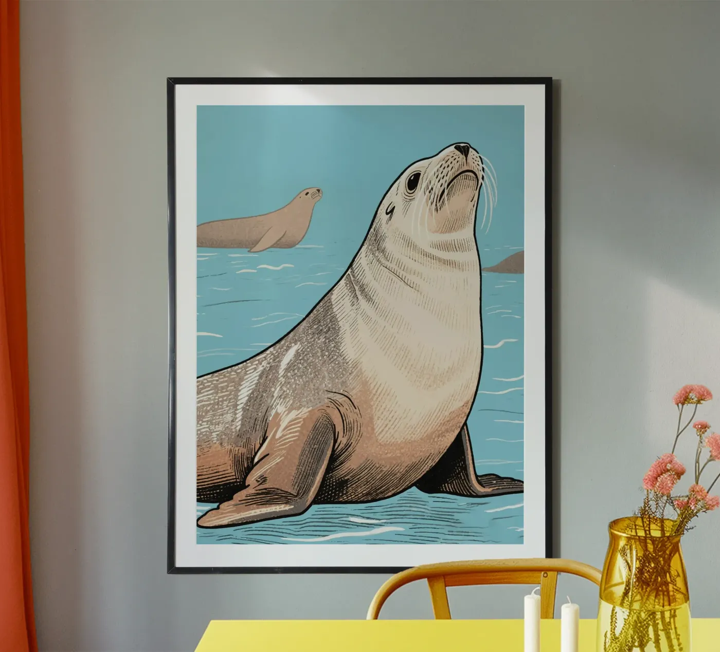Sealion poster by knowledge