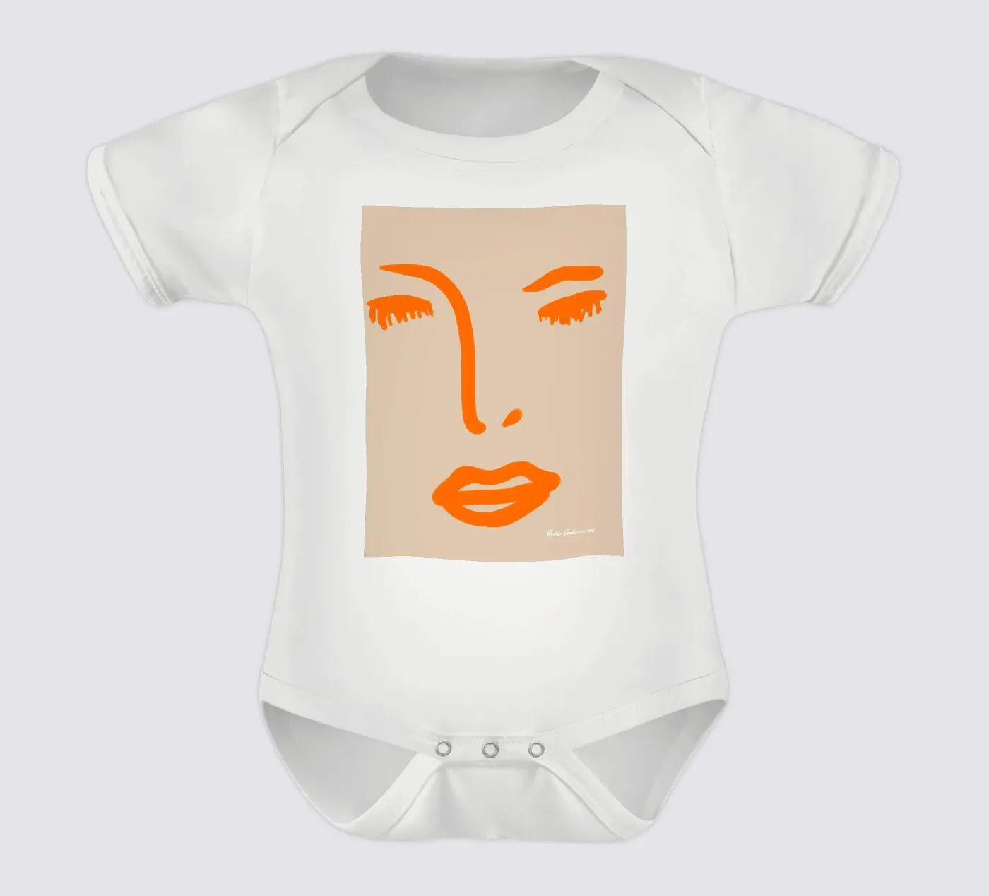 Ouque body bébé de Mike Leymi