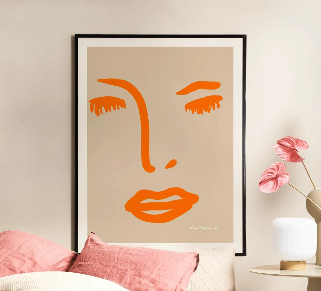 Ouque poster by Mike Leymi